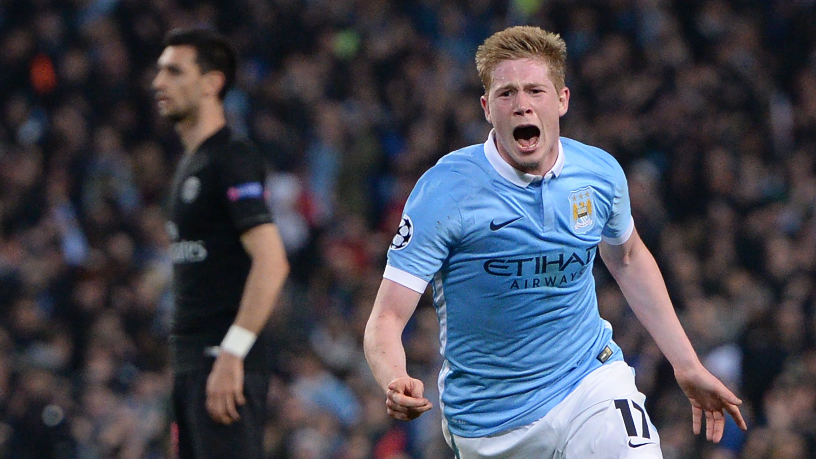 Kevin De Bruyne - Manchester City vs Paris Saint-Germain UEFA Champions League 12042016