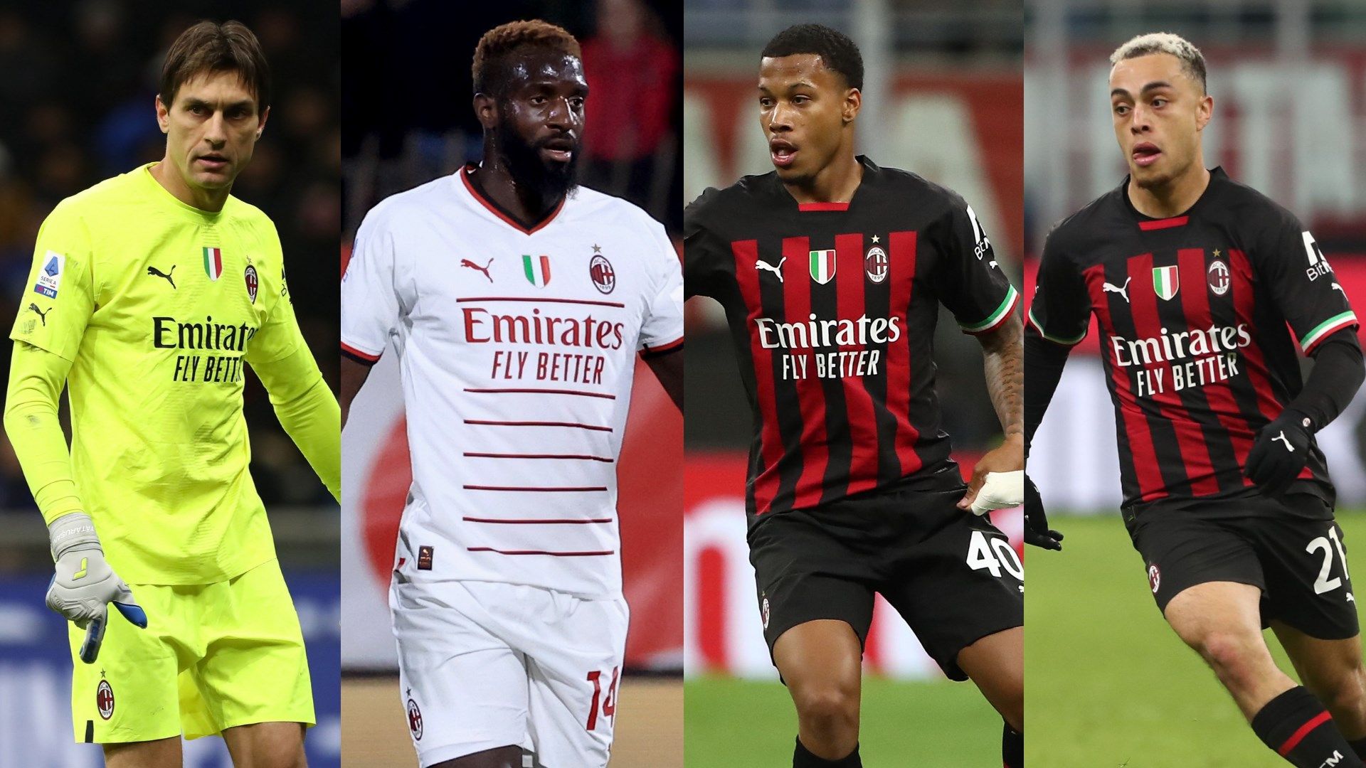 Tatarusanu Bakayoko Vranckx Dest Milan