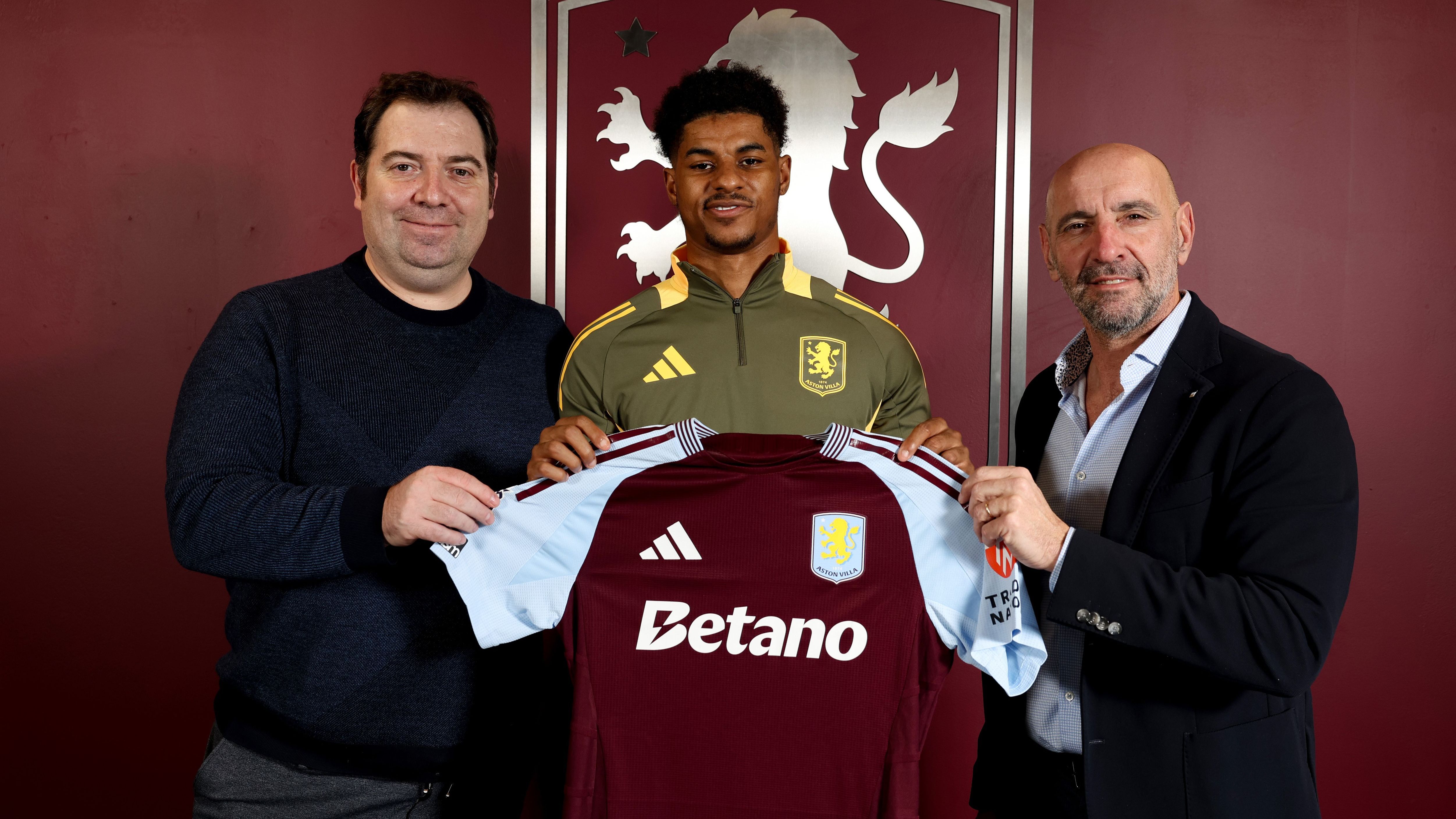Marcus Rashford Aston Villa 2024-25