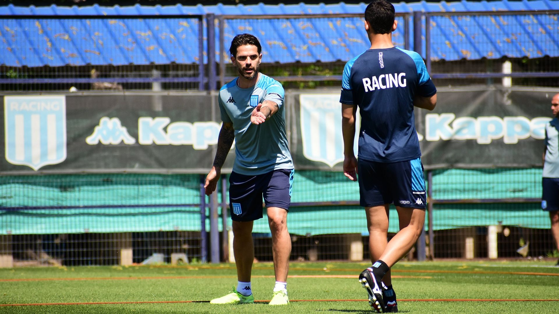 Fernando Gago Entrenamiento Racing 21102021
