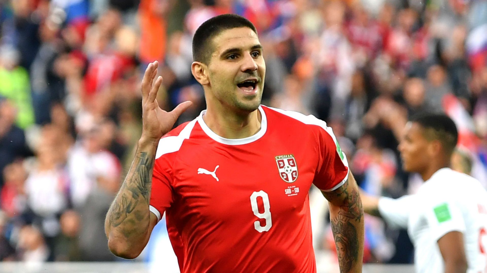 Aleksandar Mitrovic Serbia Switzerland World Cup 2018