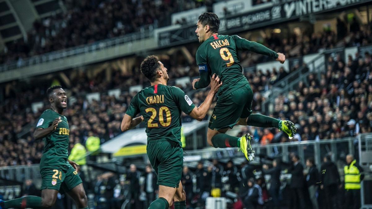 Radamel Falcao Monaco Amiens Ligue 1 2018