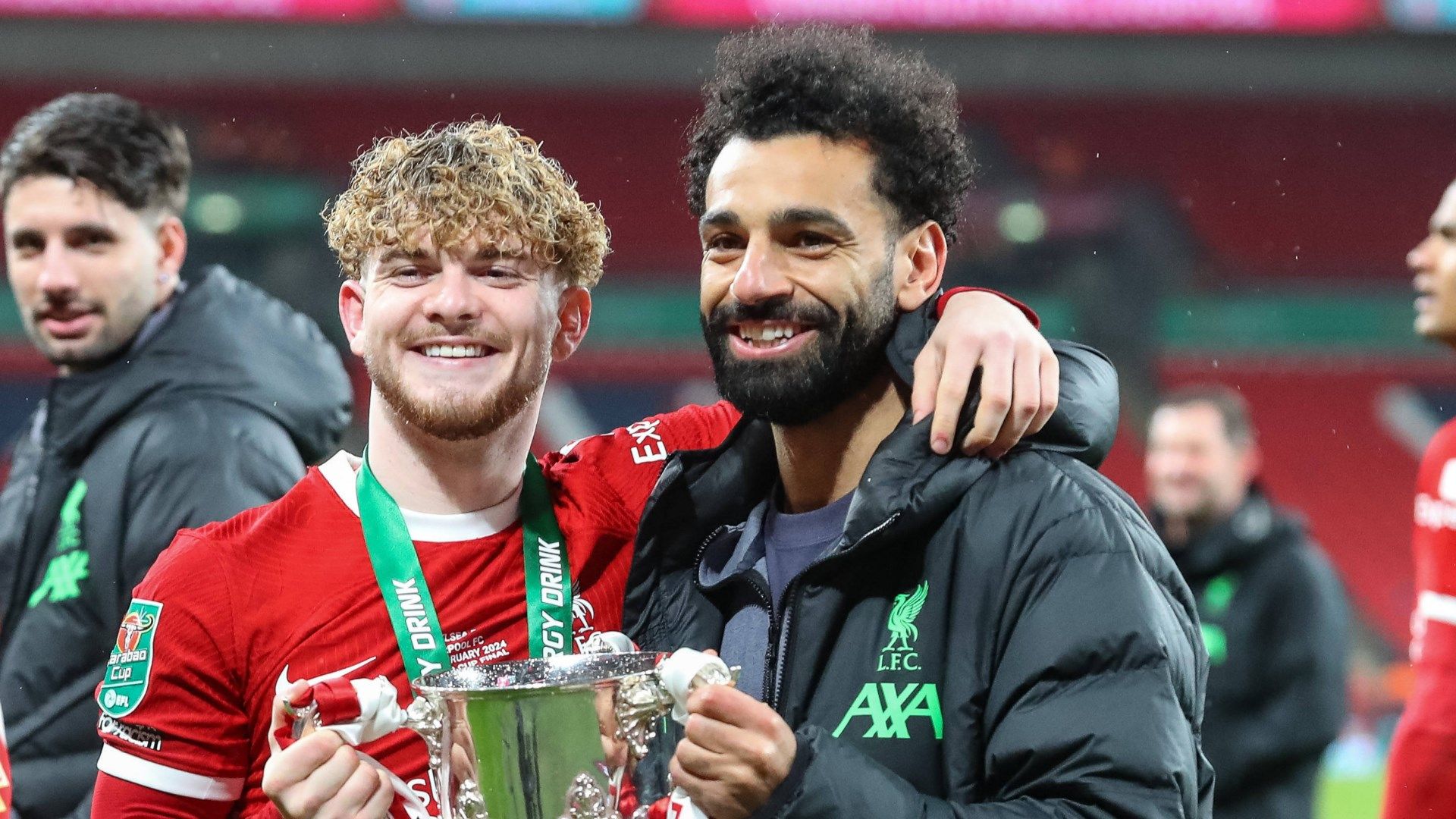 ONLY GERMANY Mohamed Salah Harvey Elliott Liverpool 2024