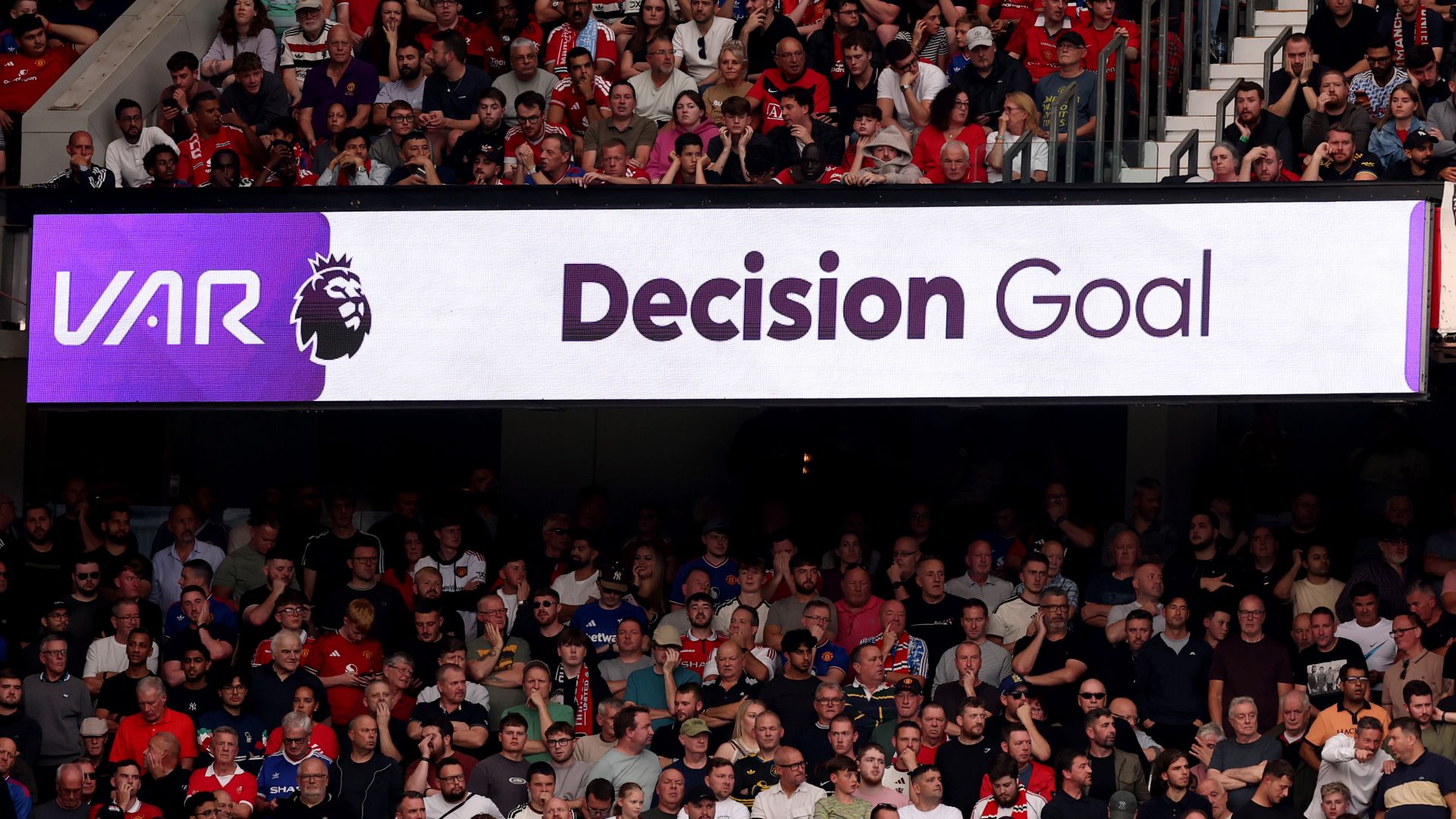 VAR goal Manchester derby 2026-27 Old Trafford