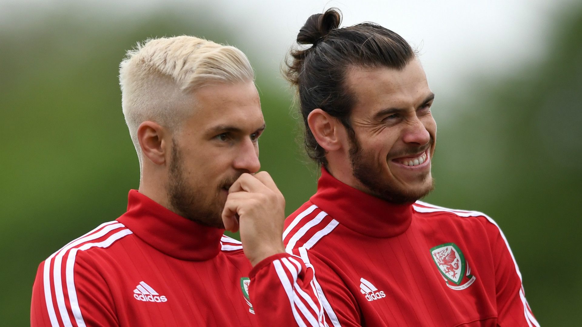 AARON RAMSEY GARETH BALE WALES
