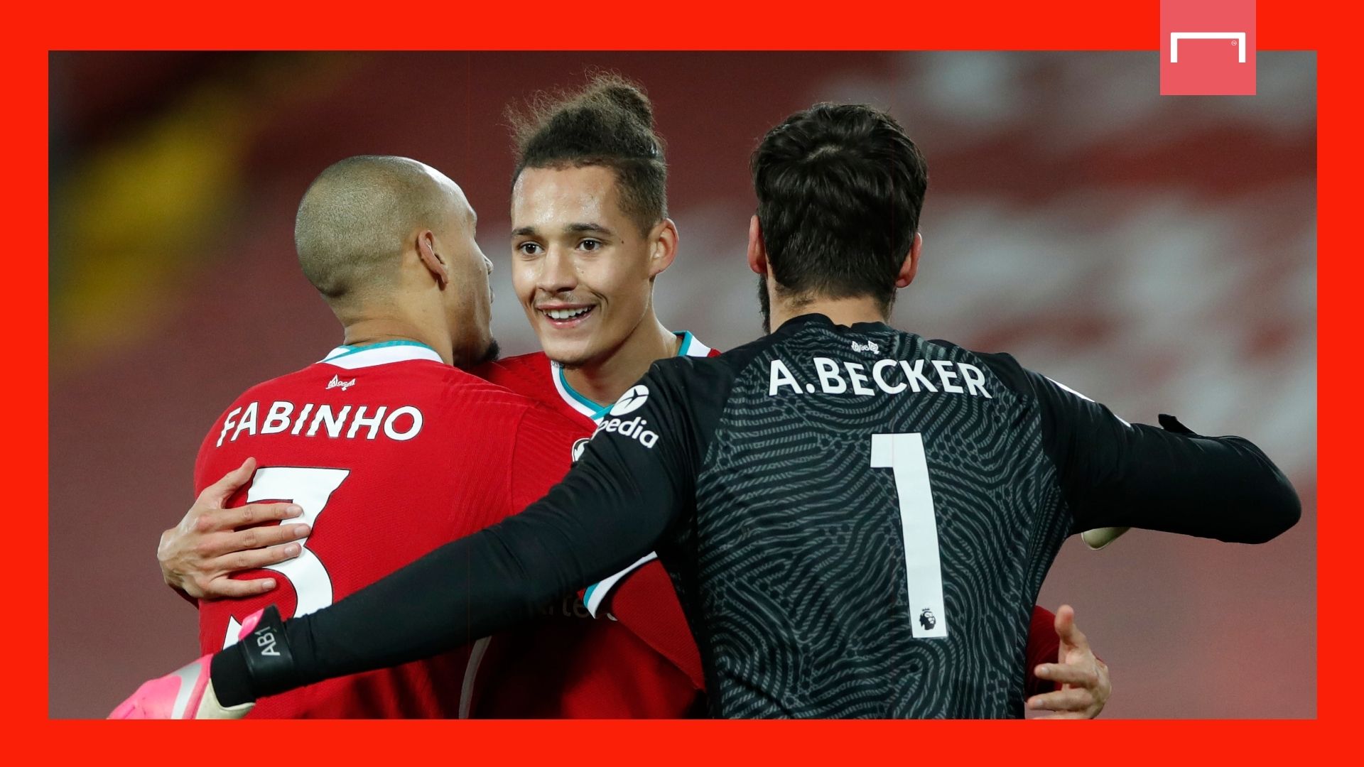 Fabinho Alisson Becker Rhys Williams GFX Liverpool