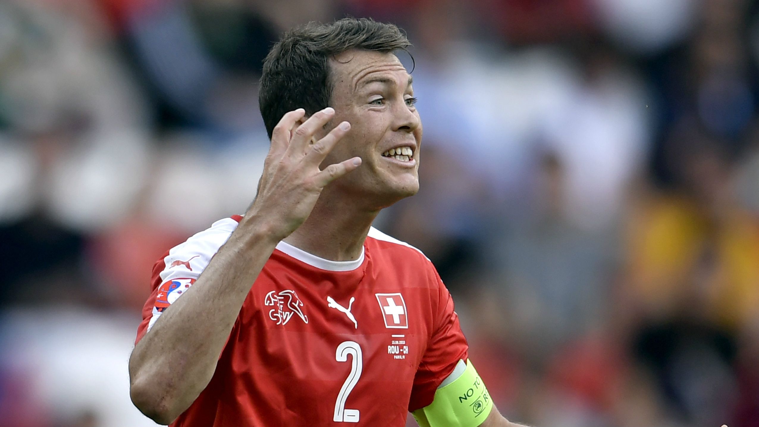 HD Stephane Lichtsteiner Switzerland Romania Euro 2016 15062016