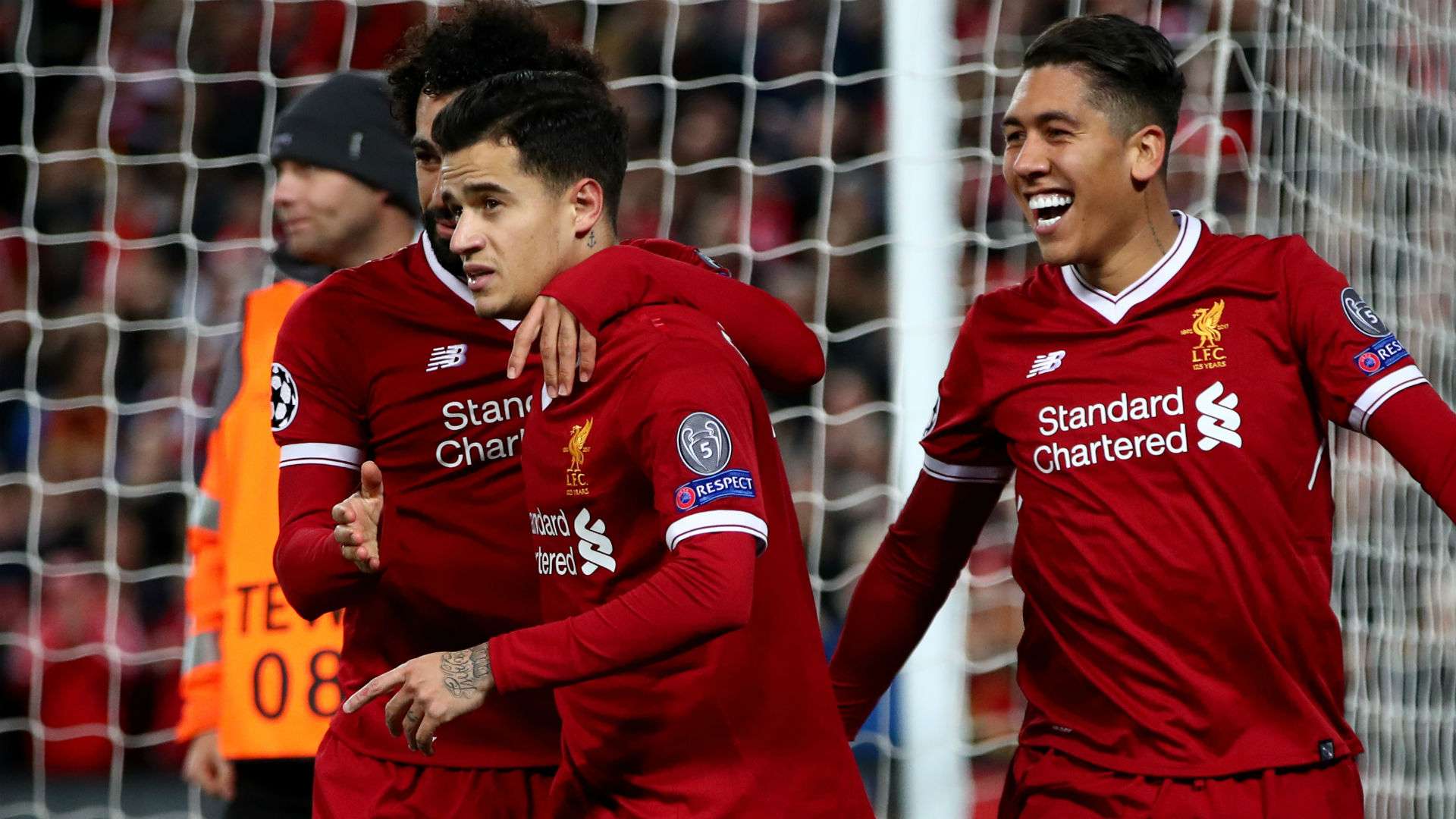 Philippe Coutinho Robert Firmino Mohamed Salah Liverpool