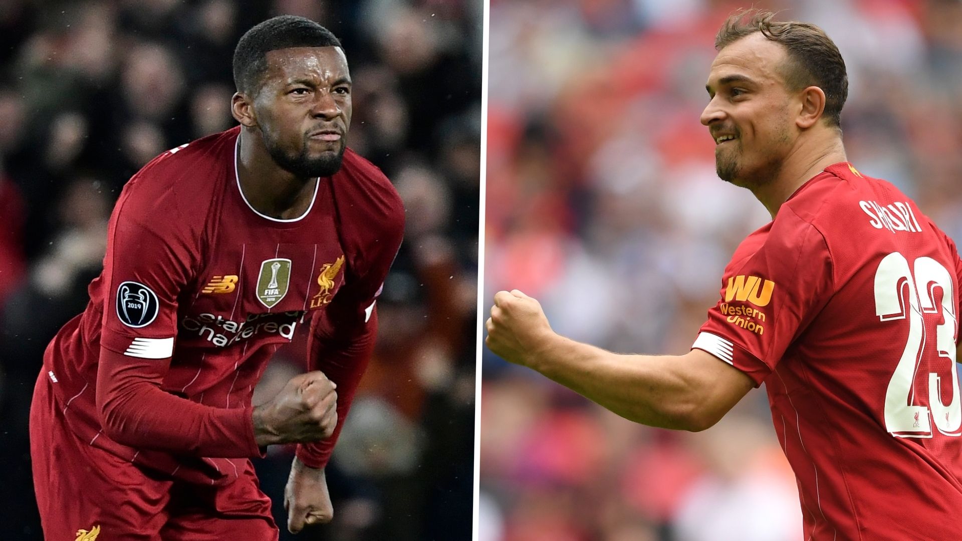 Gigi Wijnaldum Xherdan Shaqiri Liverpool GFX