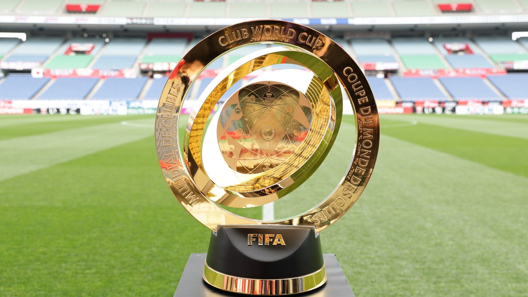  A general view of the stadium prior to the FIFA Club World Cup Trophy Tour Media Conference at Saitama Stadium