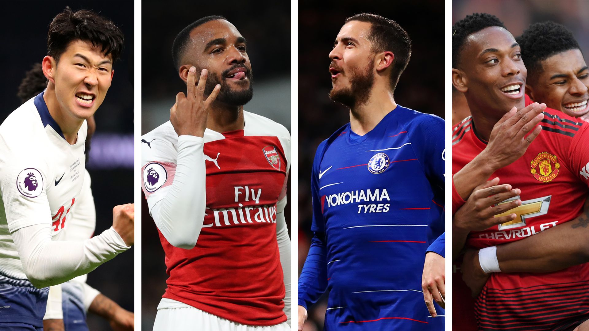 PL Top Four Spurs Man United Chelsea Arsenal