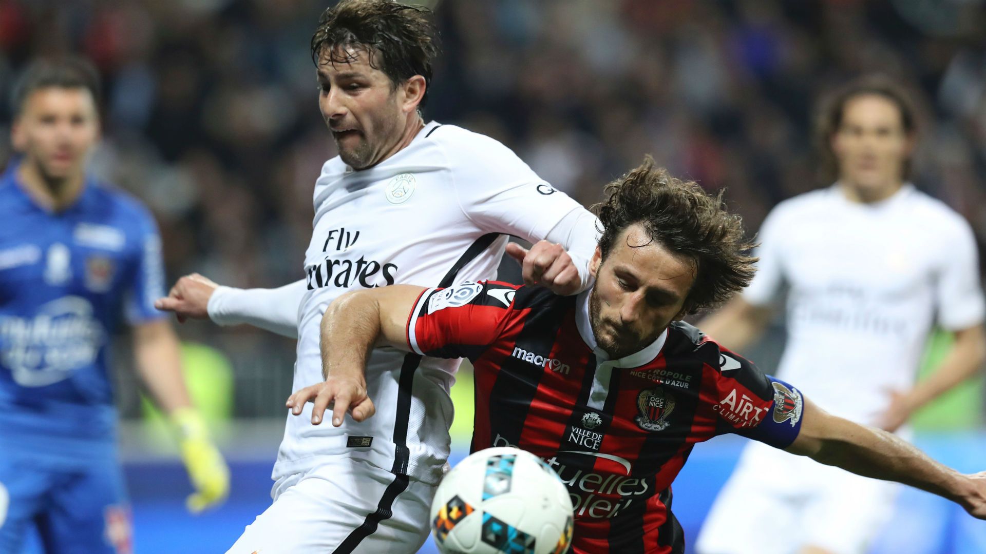 Maxwell Paul Baysse Nice PSG Ligue 1 30042017