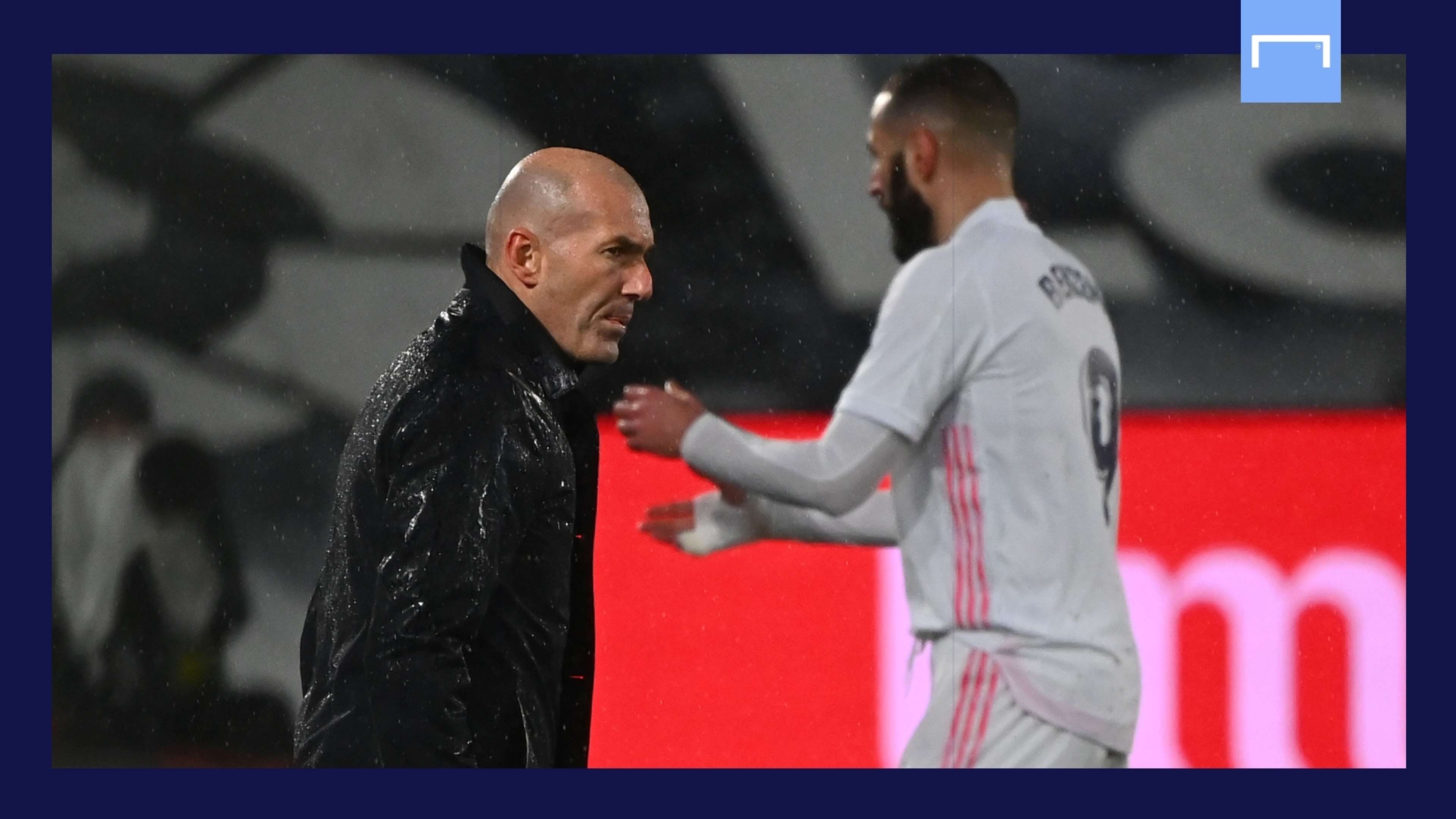 Zinedine Zidane Karim Benzema Real Madrid GFX
