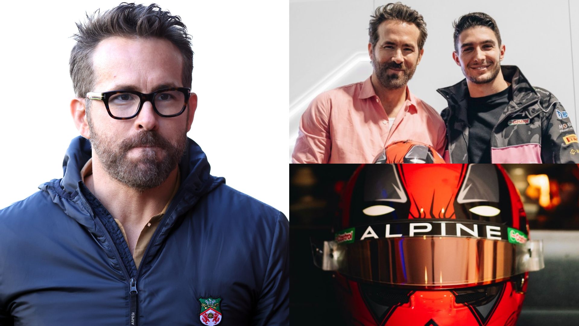 Ryan Reynolds Deadpool helmet Alpine