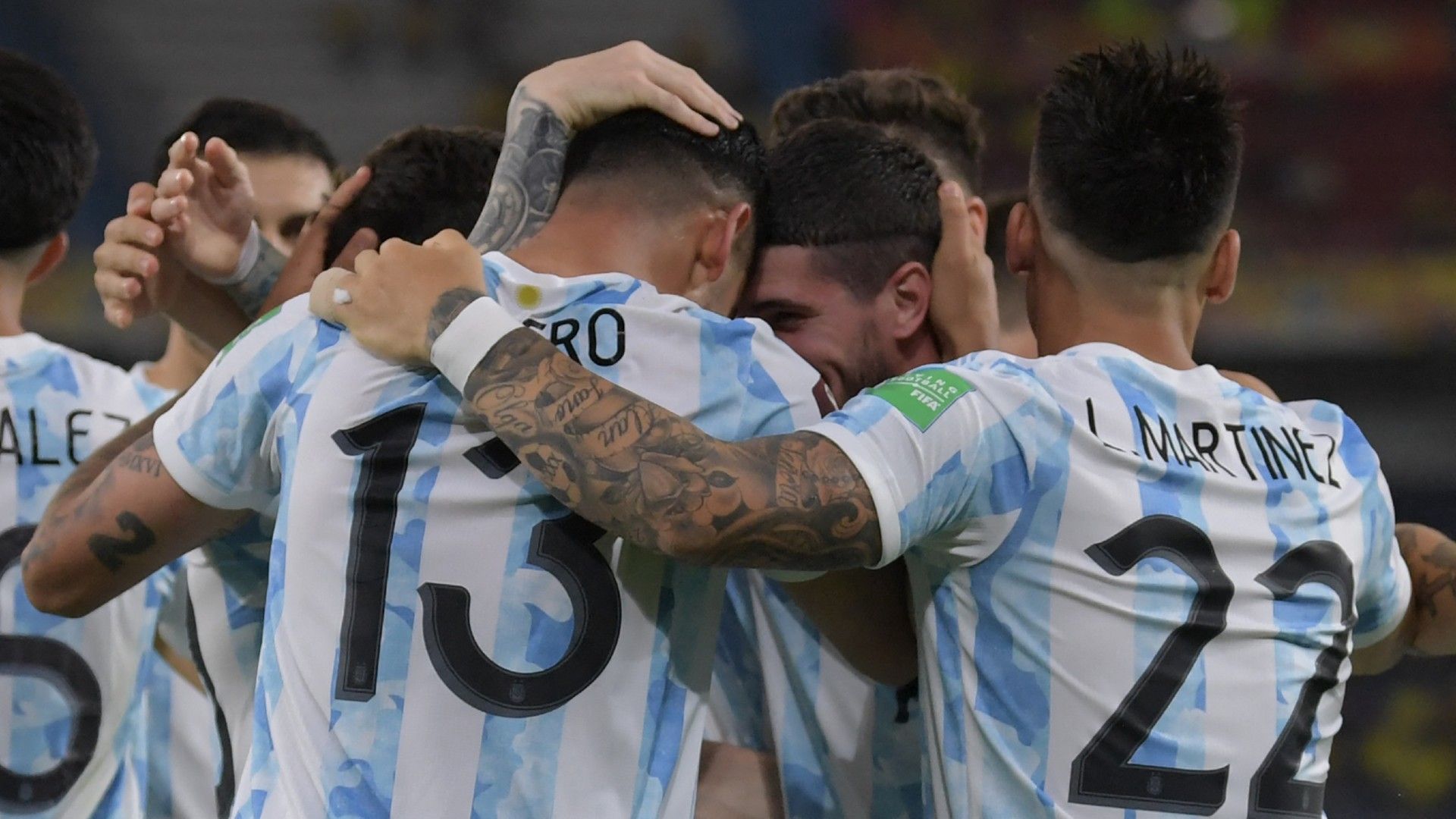 Colombia Argentina Eliminatorias Sudamericanas 08062021