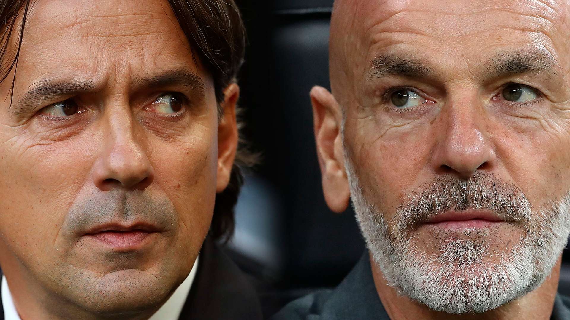 Simone Inzaghi Stefano Pioli Inter AC Milan