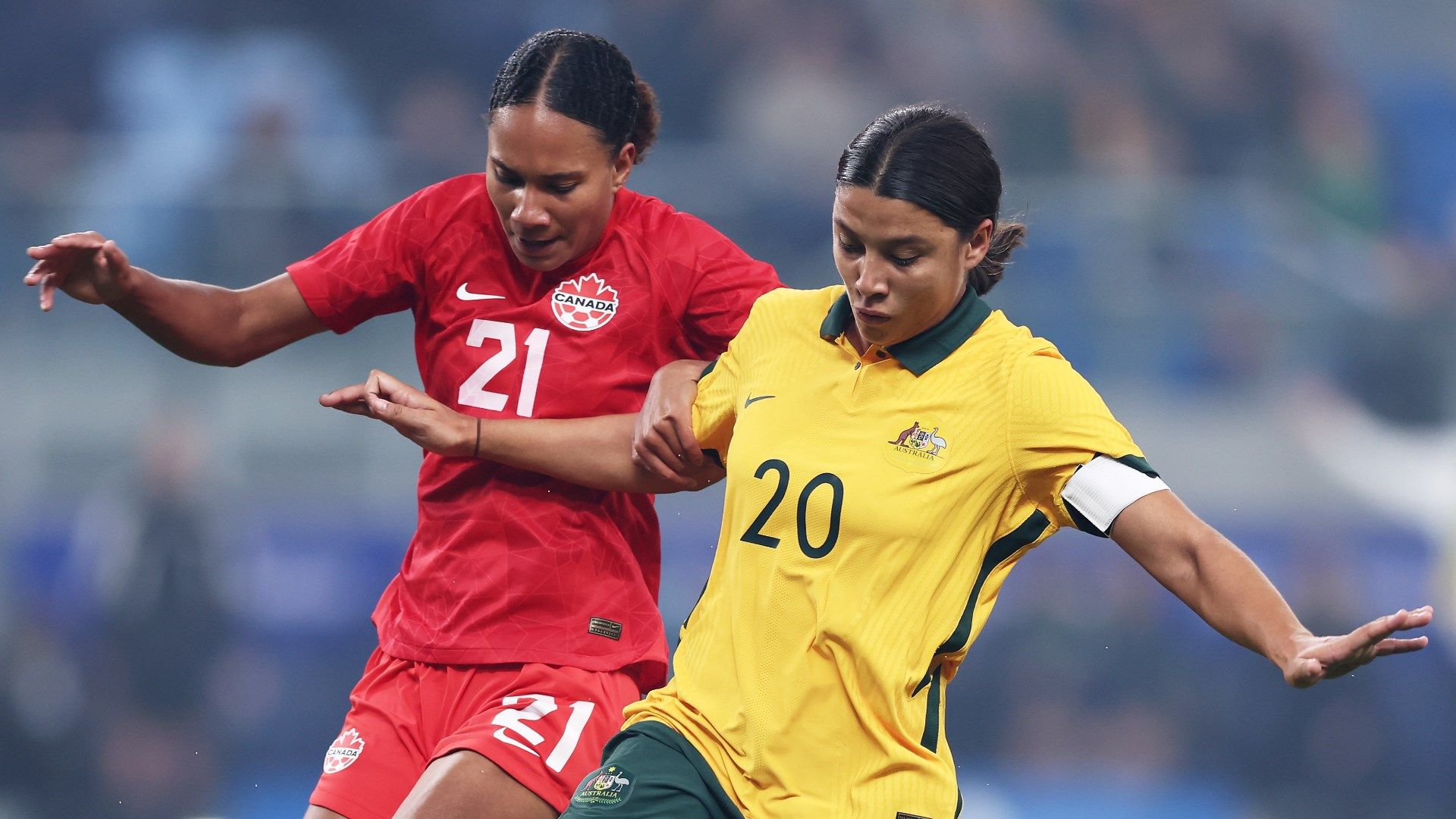 Jade Rose Sam Kerr Canada Australia Women 2022