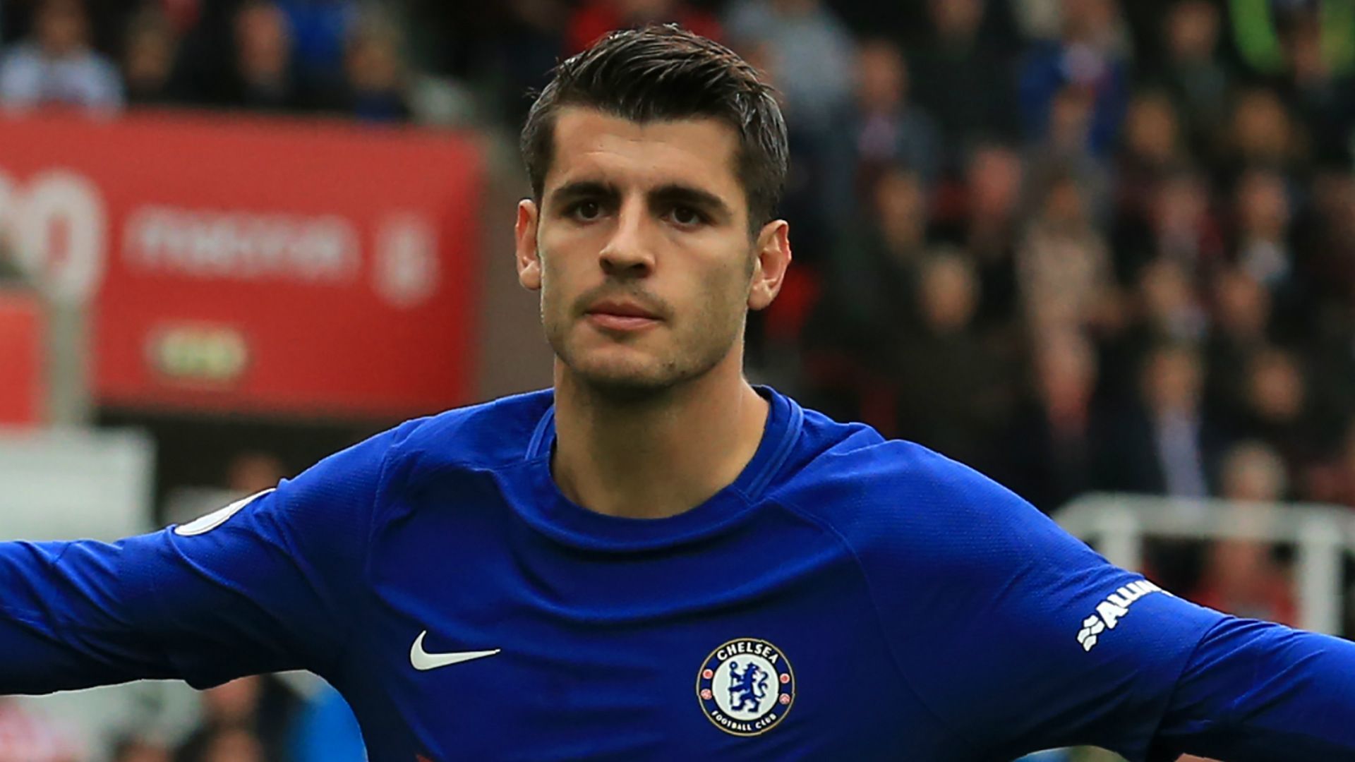 Alvaro Morata Chelsea 2017