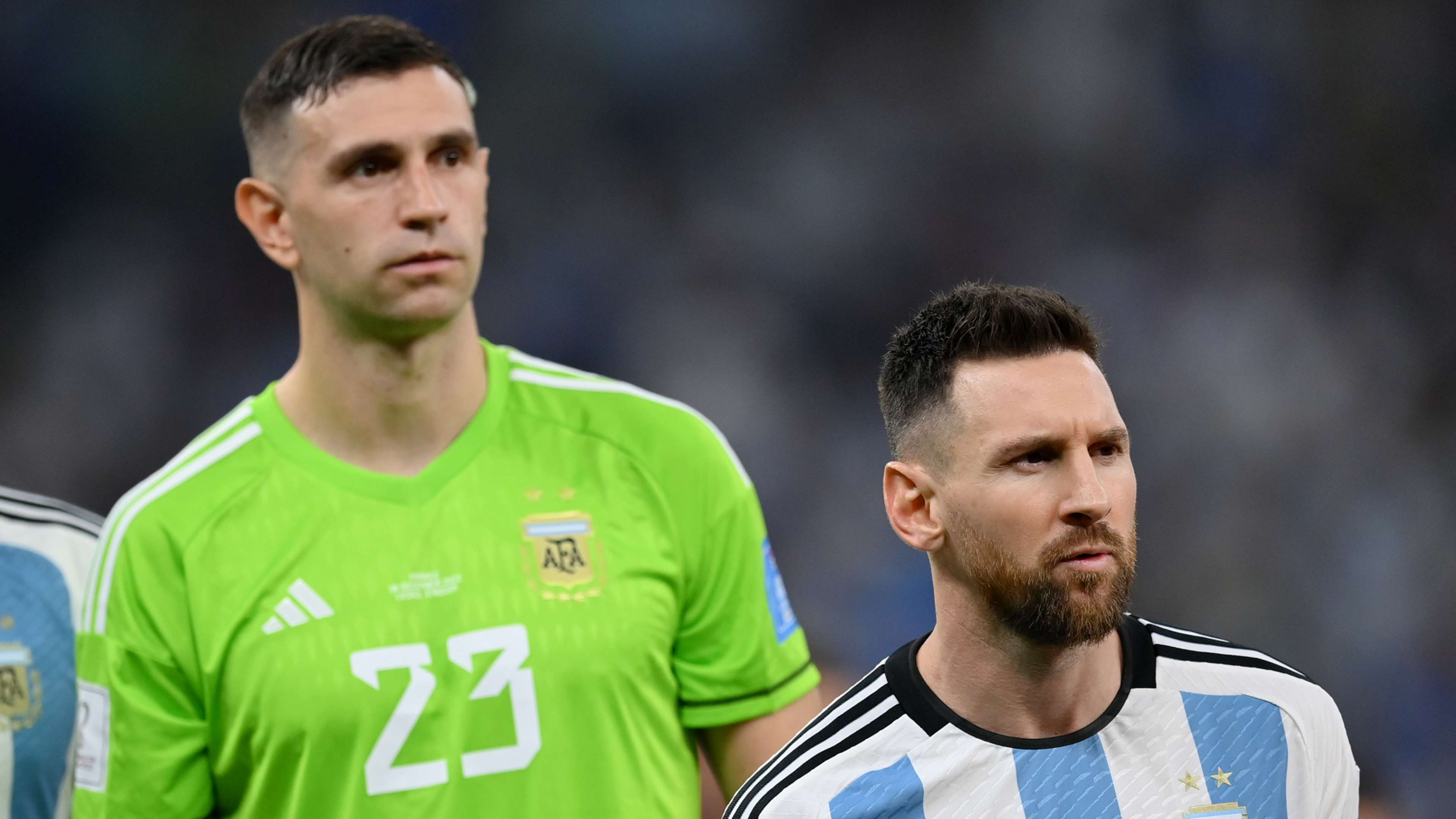 Emiliano Martinez Lionel Messi Argentina 2022 World Cup