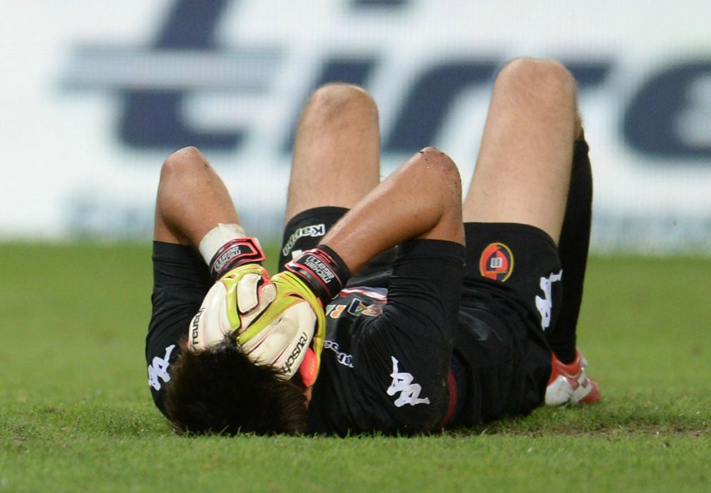 Michael Agazzi Cagliari Serie A