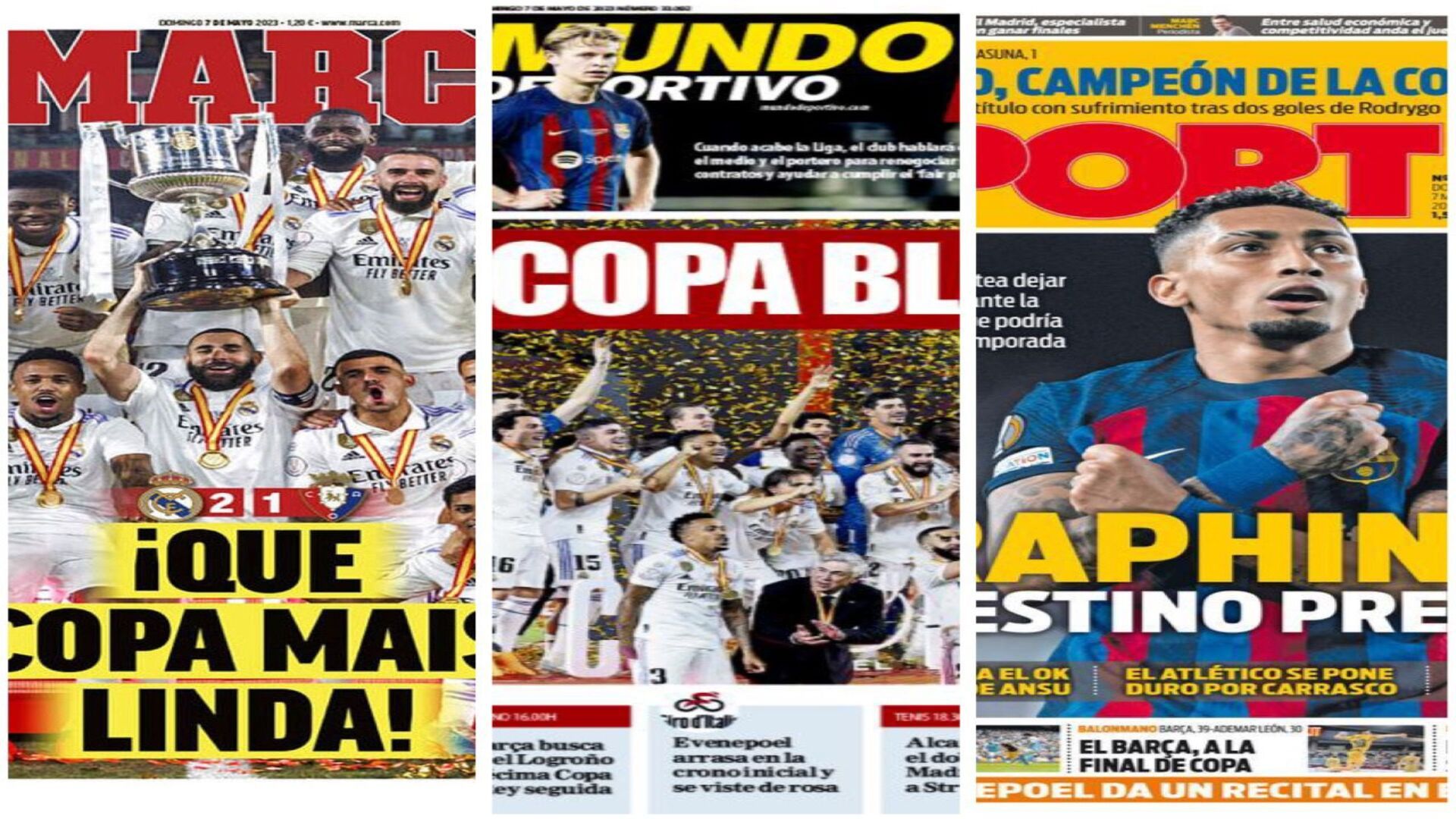 Portadas 7 mayo 2023