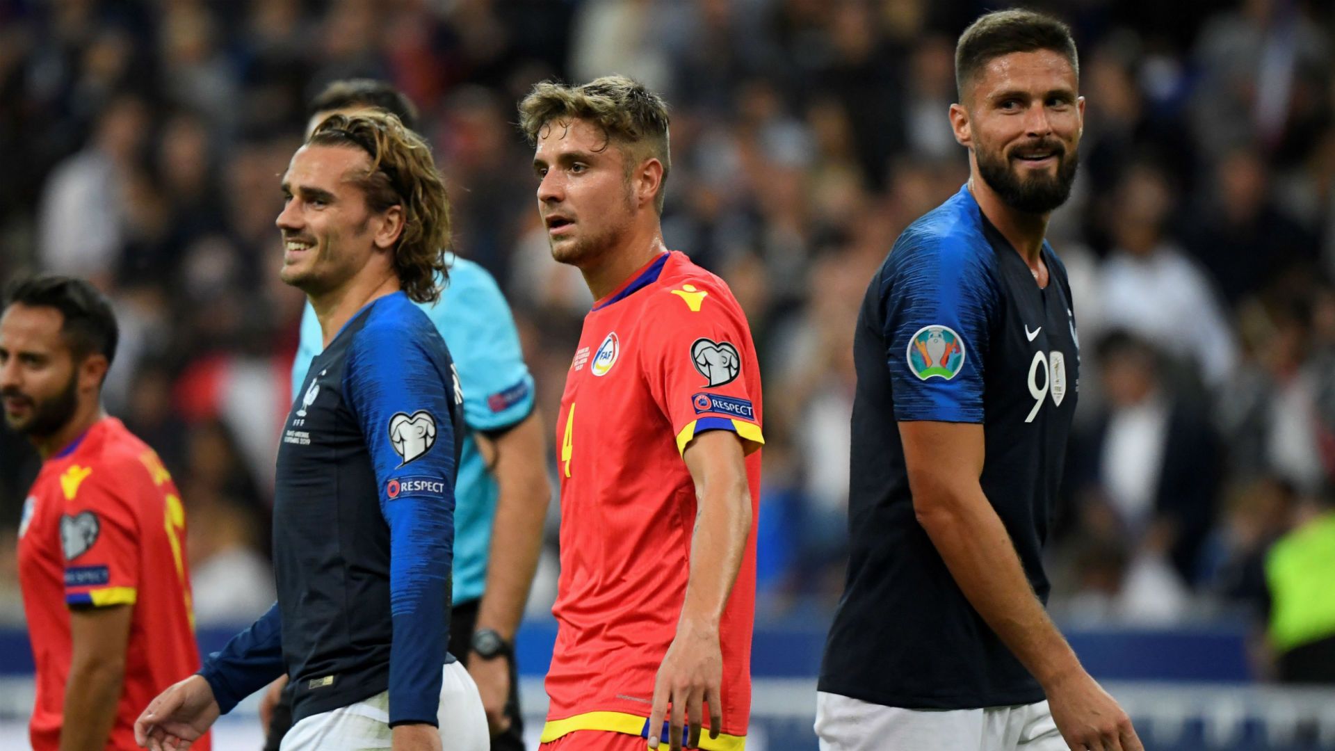 Antoine Griezmann Olivier Giroud France Andorra UEFA Euro Qualifiers 2020