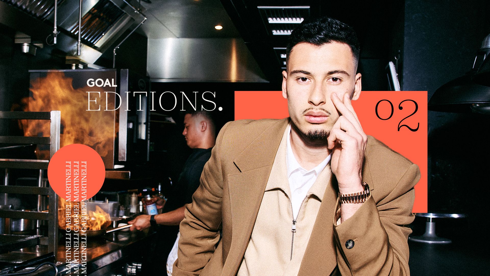 Gabriel Martinelli Arsenal GOAL Editions GFX