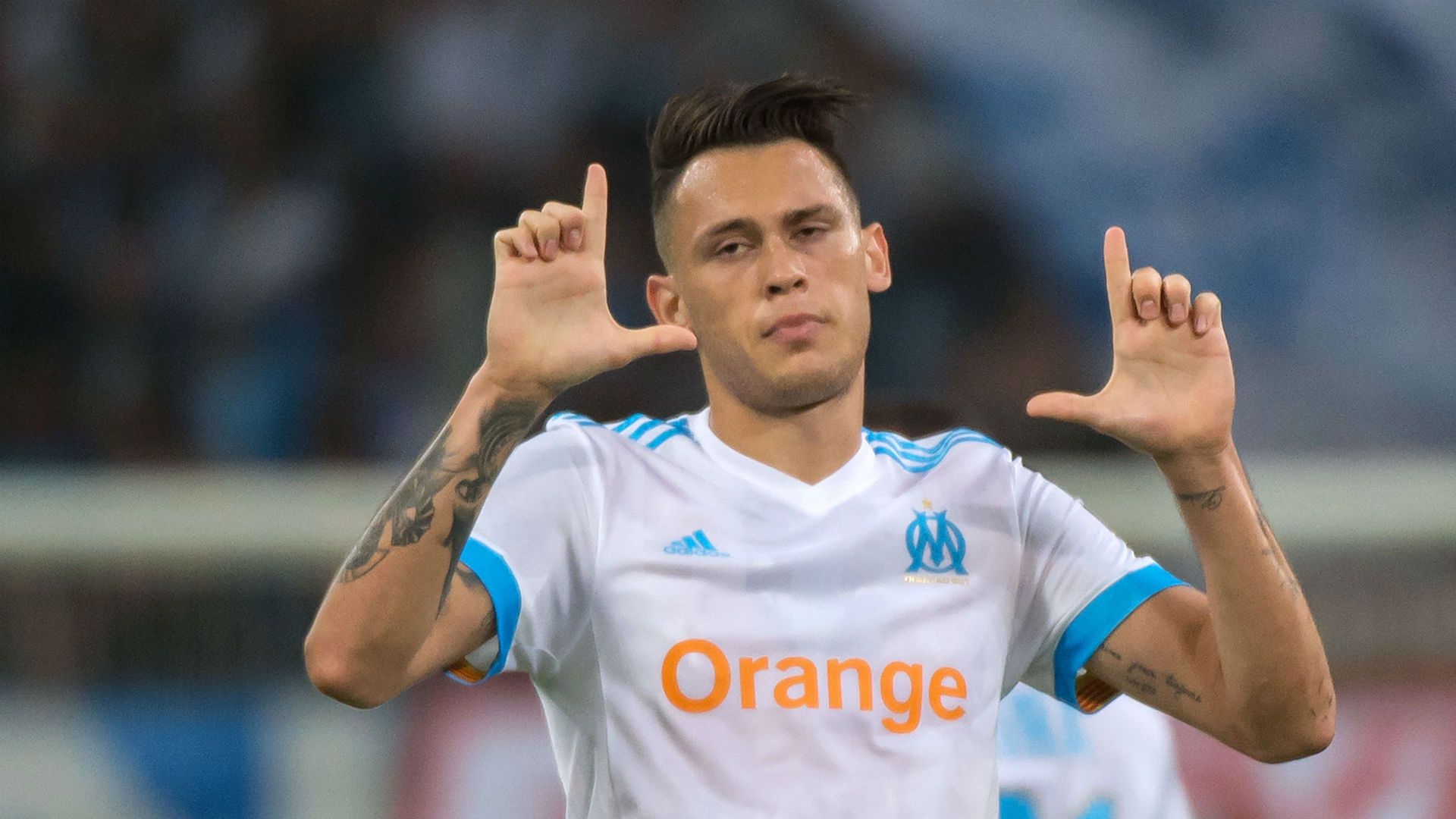 Lucas Ocampos Marseille Guimaraes UEFA Europa League 19102017