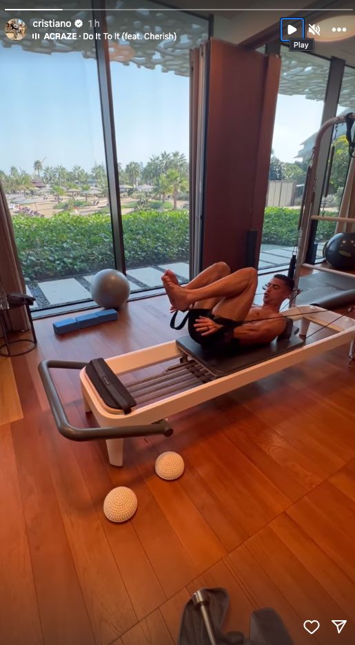 Cristiano Ronaldo workout 2