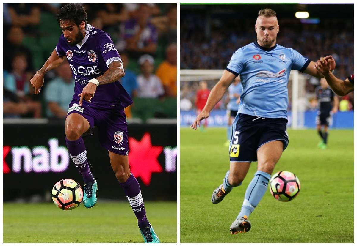 Rhys Williams Perth Glory Jordy Buijs Sydney FC A-League
