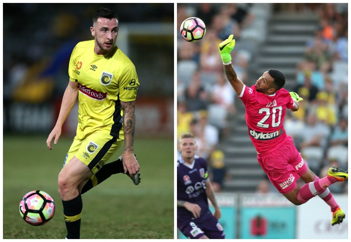 Roy O'Donovan Paul Izzo Central Coast Mariners A-League