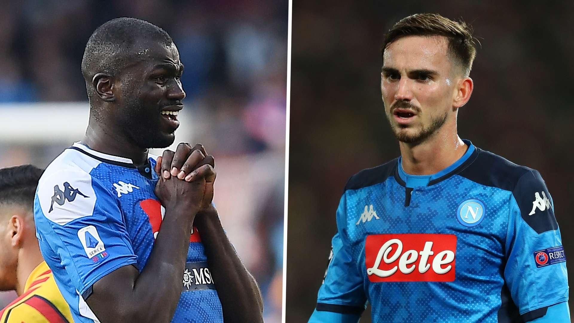 Kalidou Koulibaly Fabian Ruiz Napoli