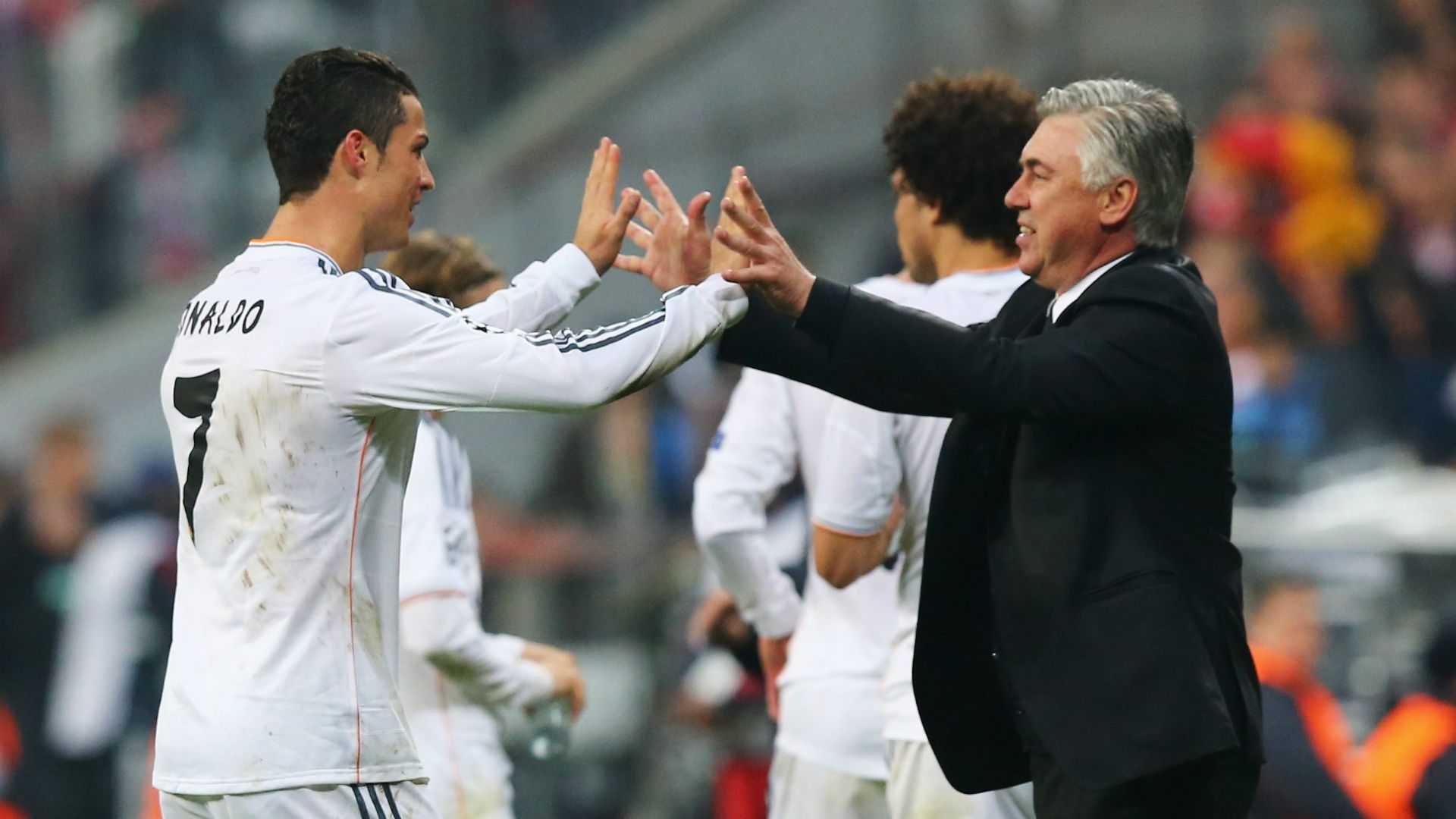 Carlo Ancelotti Cristiano Ronaldo Real Madrid