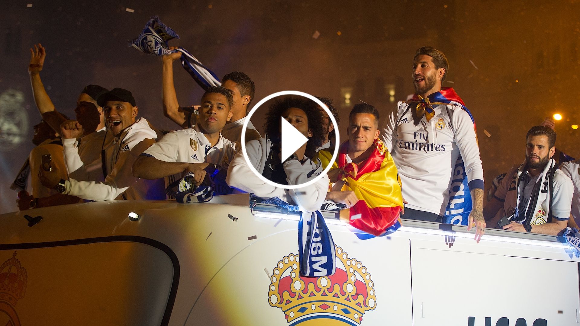 GFX Video celebración Real Madrid