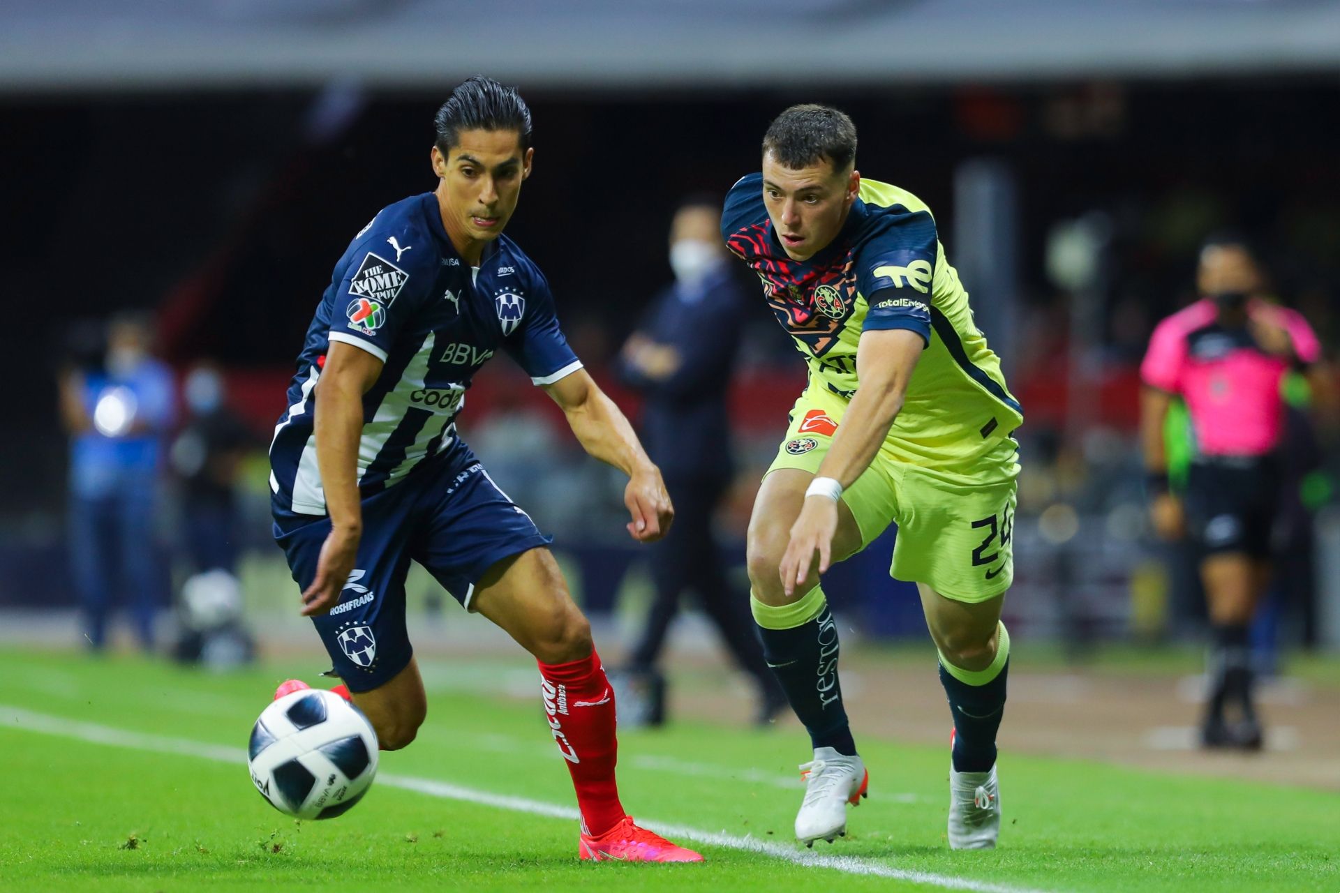 Erick Aguirre Federico Viñas América Monterrey Apertura 2021