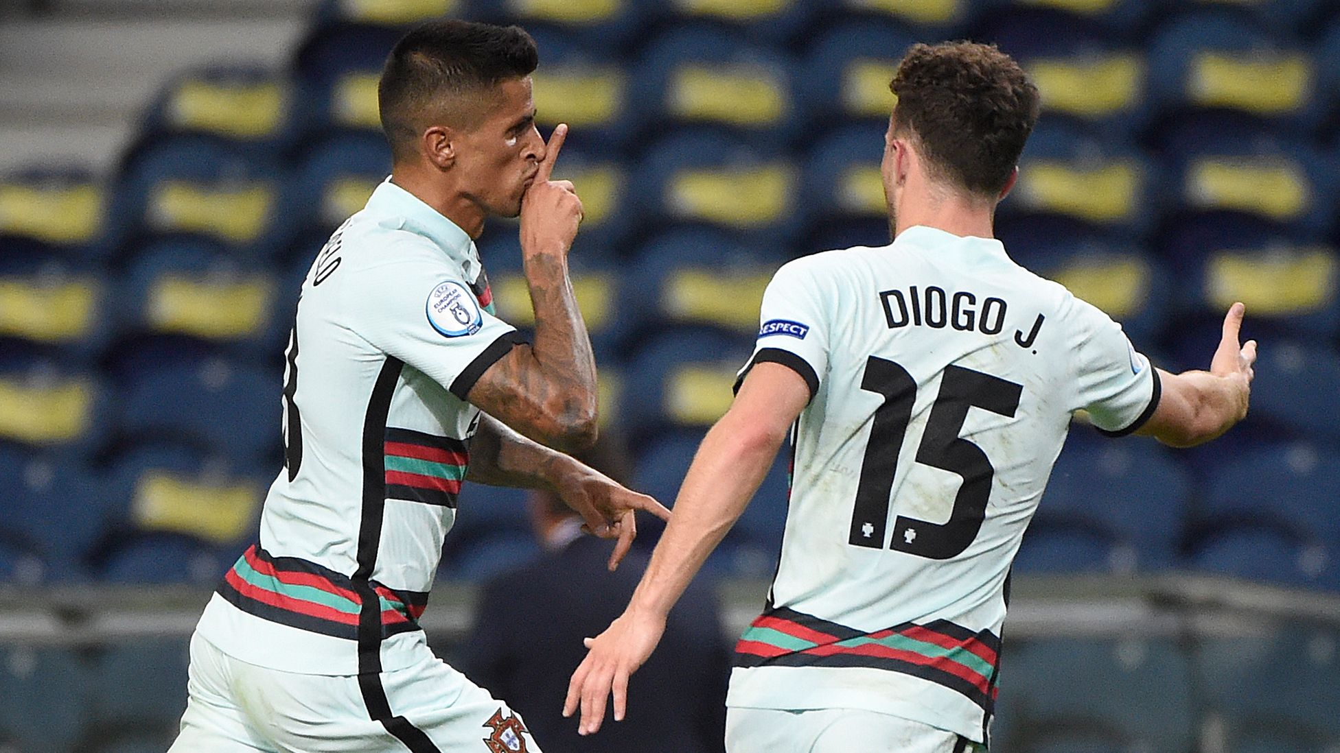 Joao Cancelo Diogo Jota Portugal