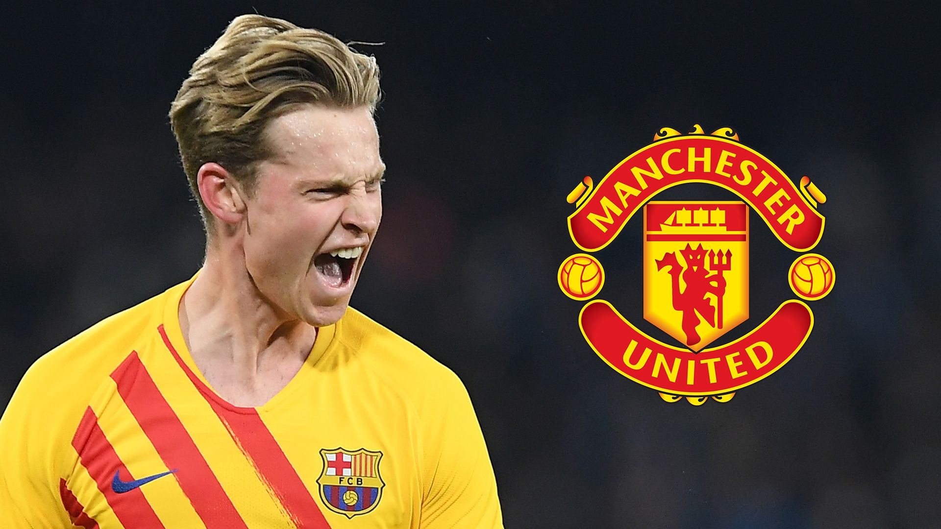 Frenkie de Jong Barcelona Man Utd 