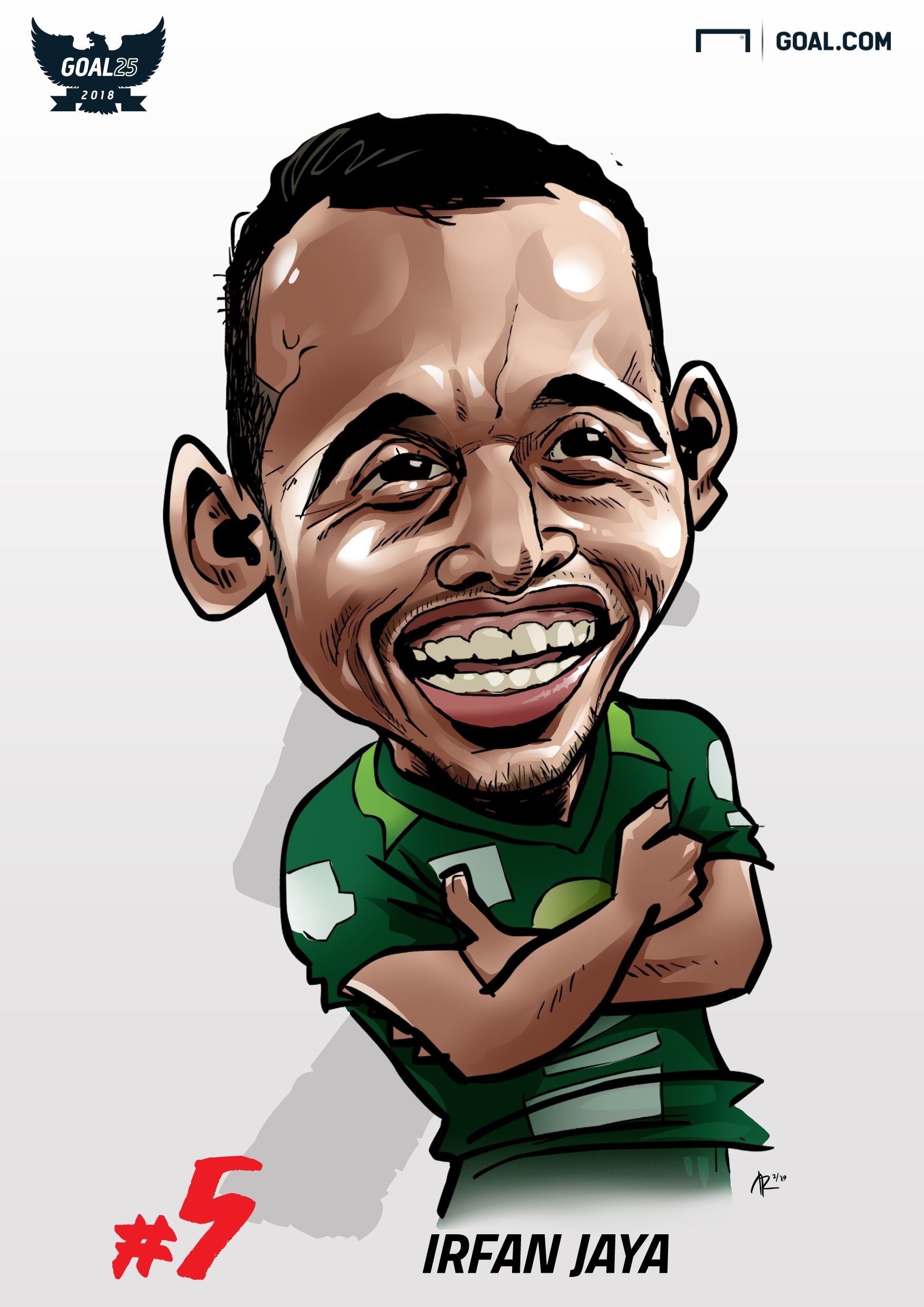 GOAL 25 Irfan Jaya