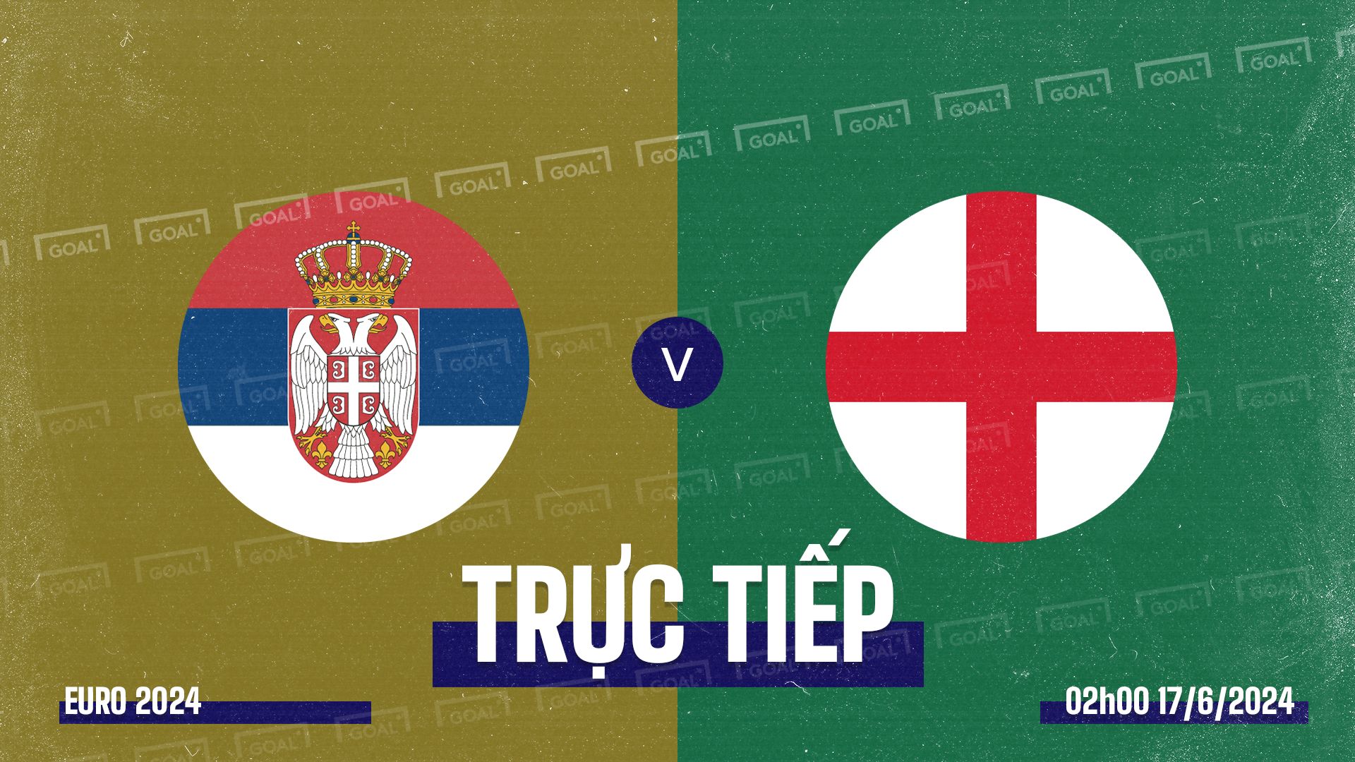 Serbia vs England EURO 2024 GFX