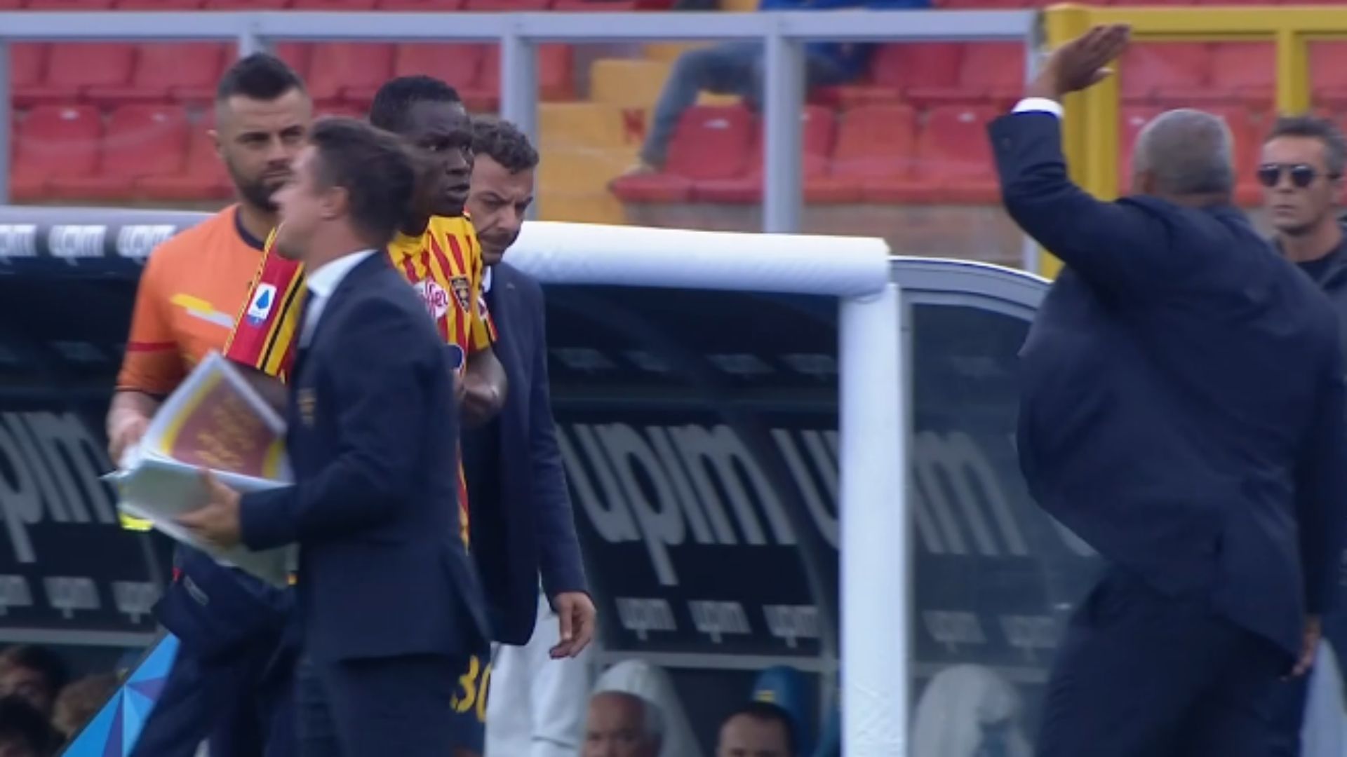 Babacar Lecce Sassuolo Serie A