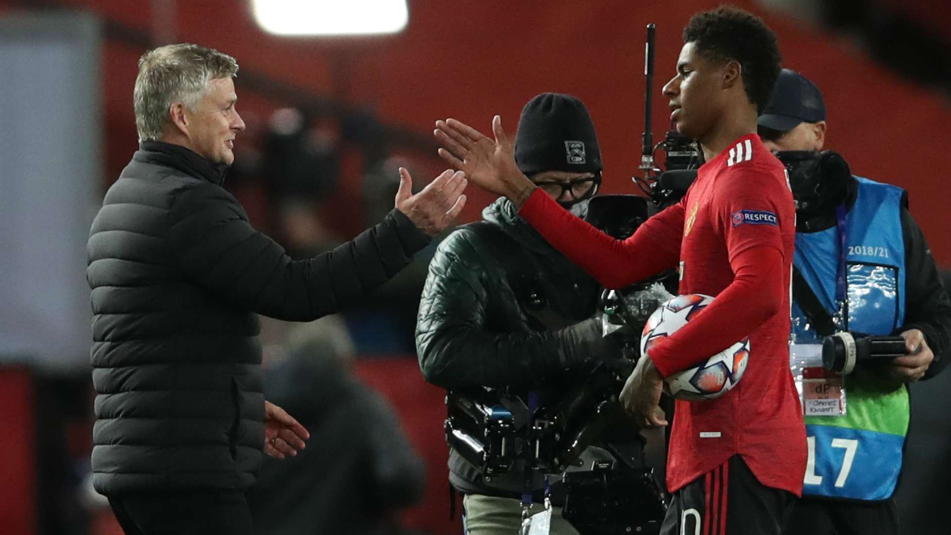 Ole Gunnar Solskjaer Marcus Rashford Manchester United GFX