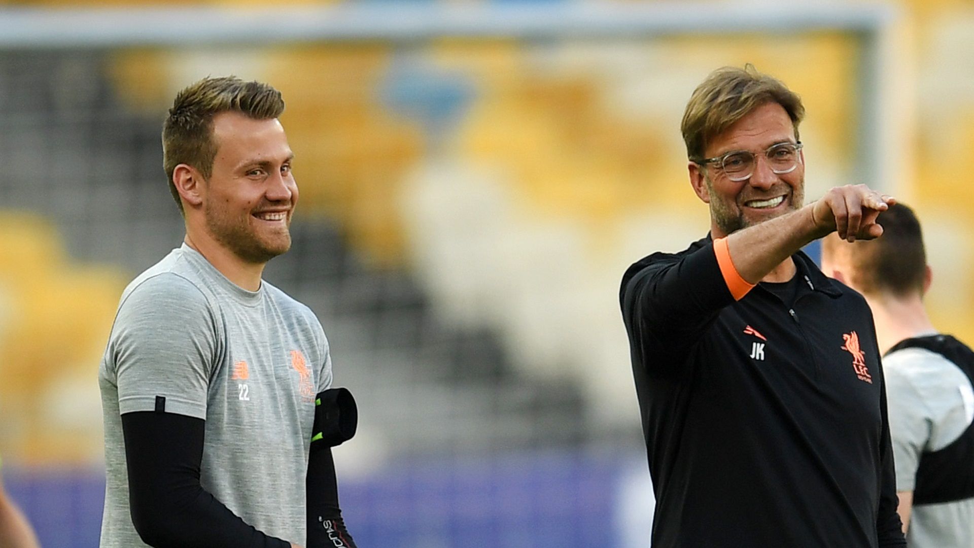 Simon Mignolet Jurgen Klopp Liverpool 25052018