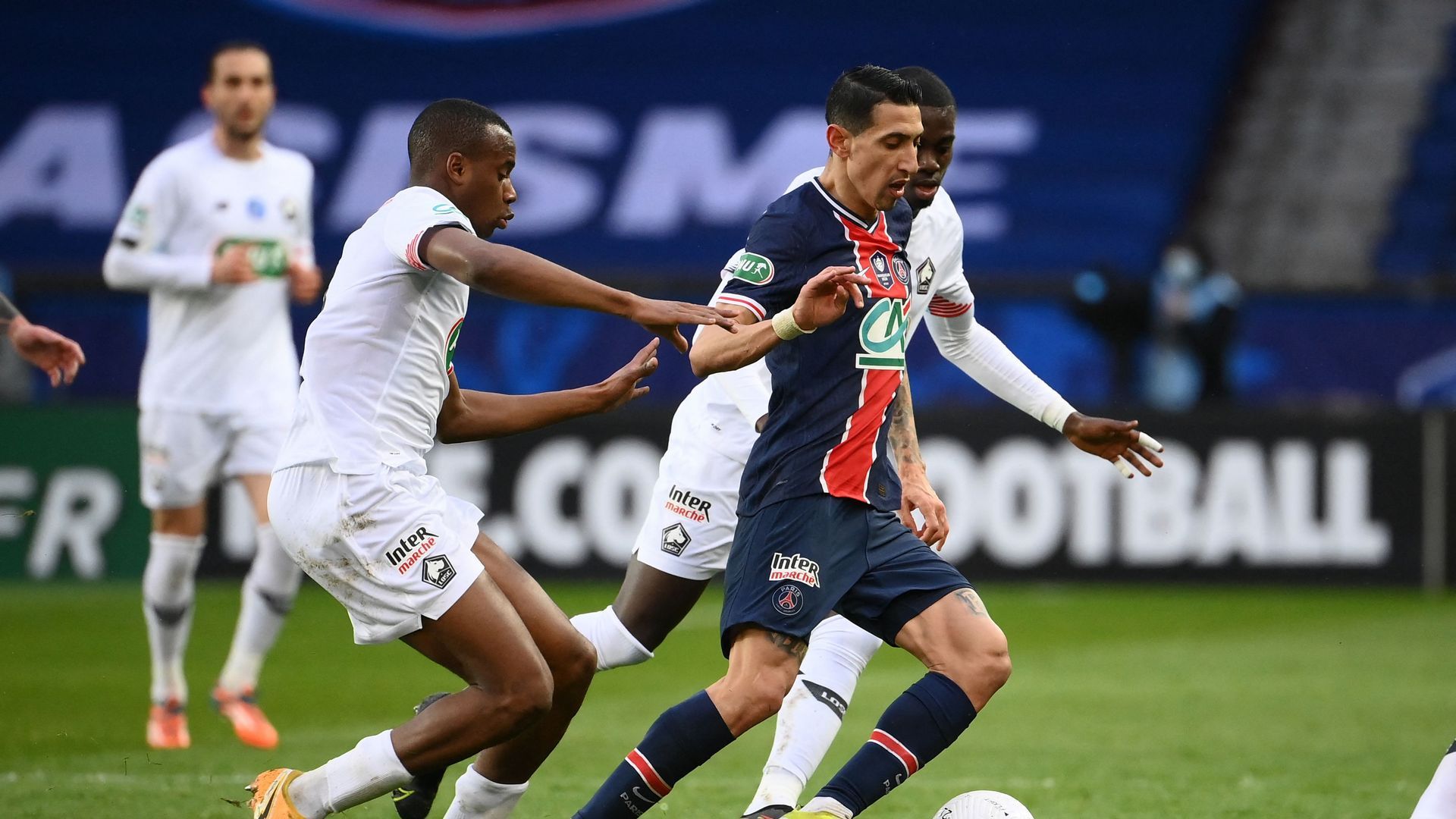 Yusuf Yazici PSG vs Lille