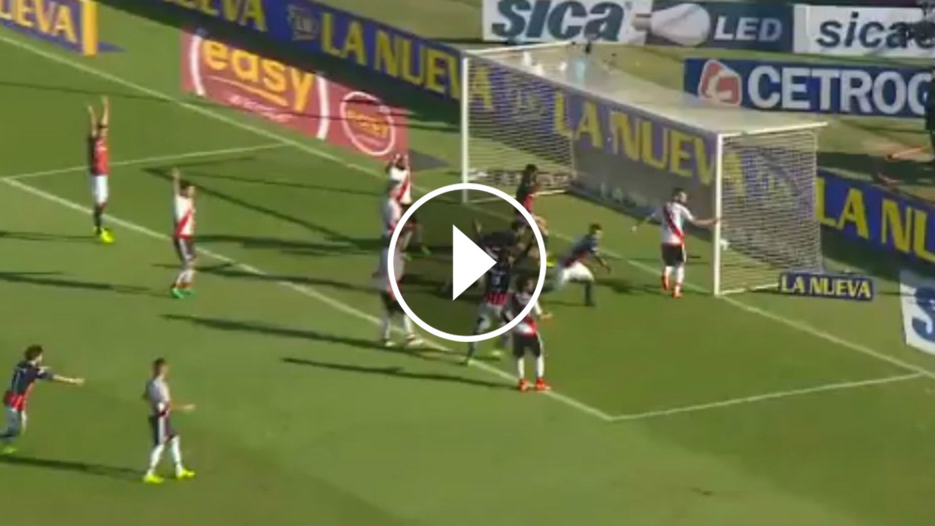 San Lorenzo River Paulo Diaz Goal Video Play