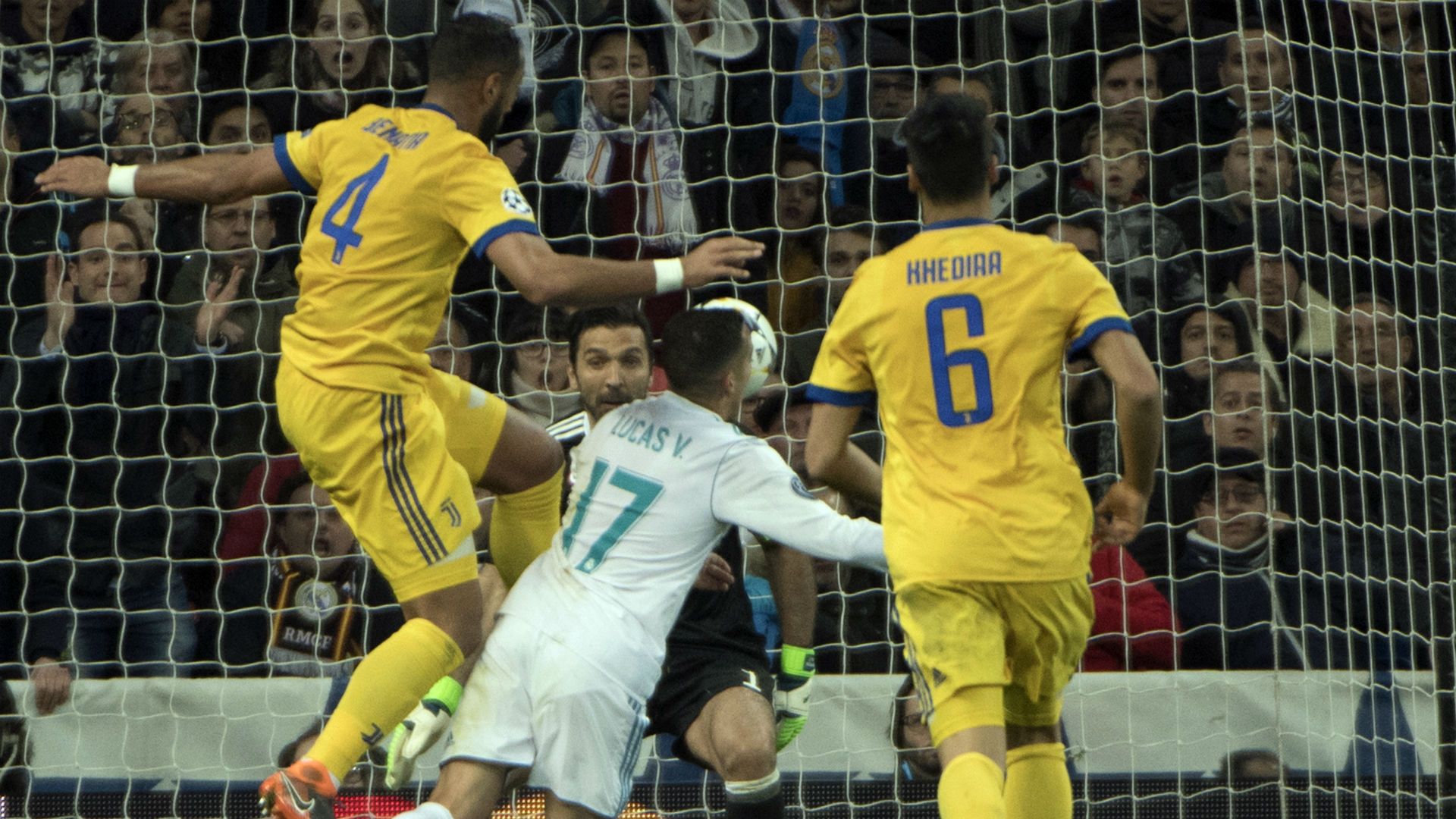 Lucas Vazquez Medhi Benatia Juventus Real Madrid UEFA Champions League