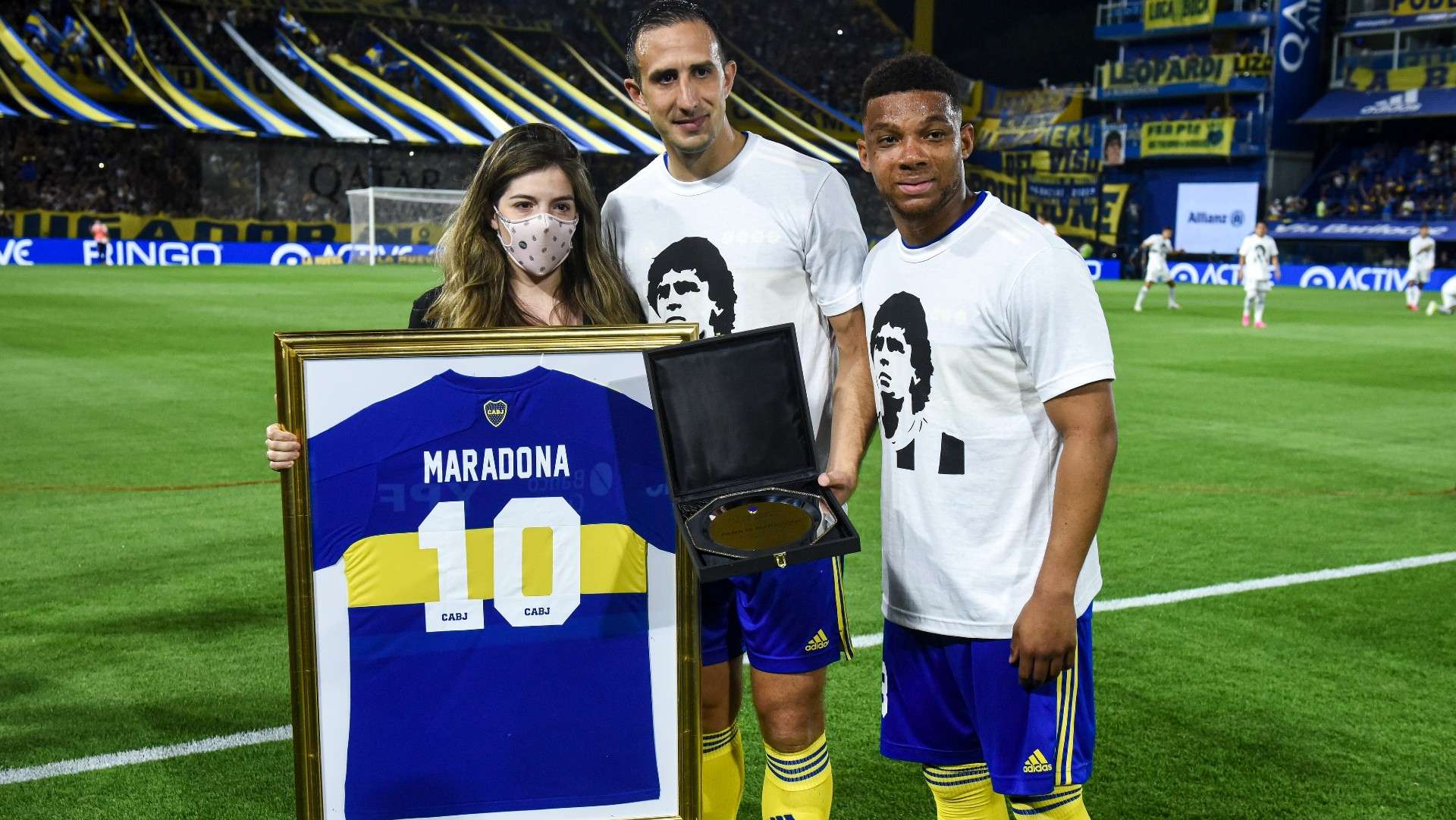 Dalma Homenaje Maradona La Bombonera 30102021