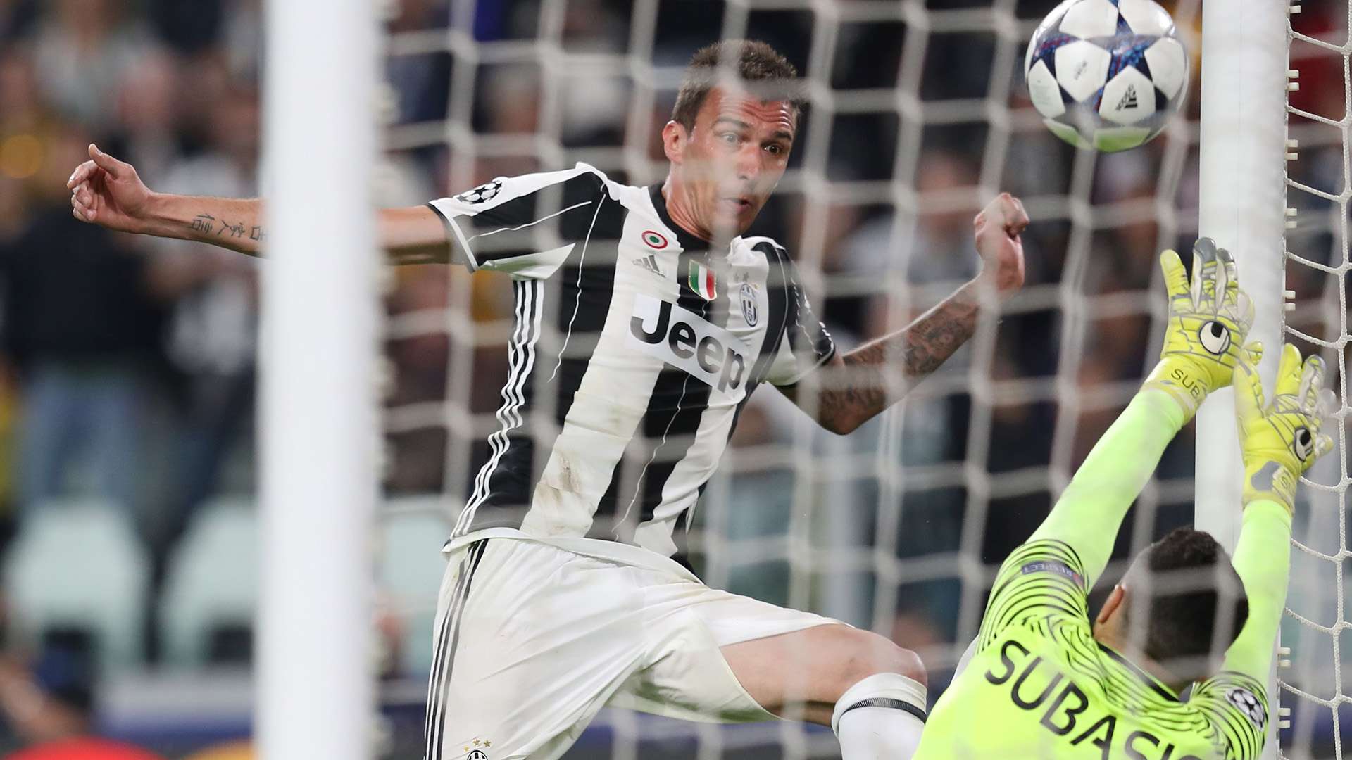 Mario Mandzukic Juventus Monaco Champions League
