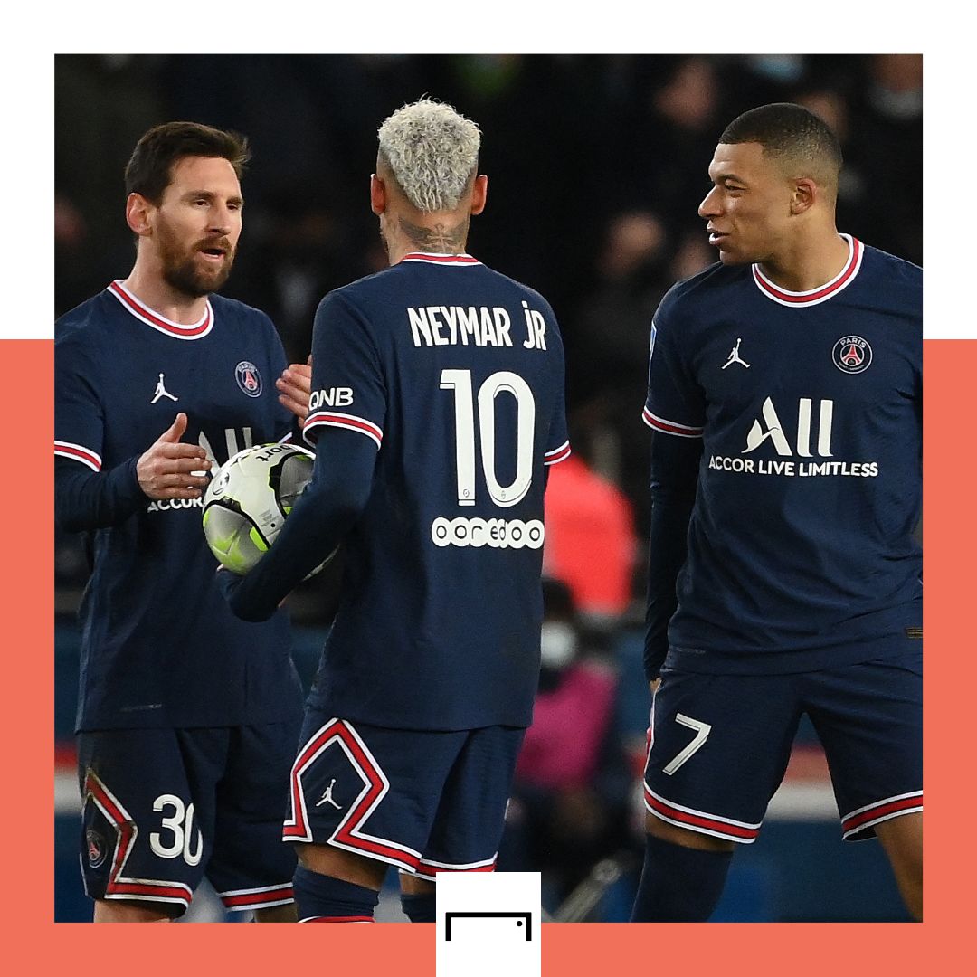 Lionel Messi & Neymar & Kylian Mbappe