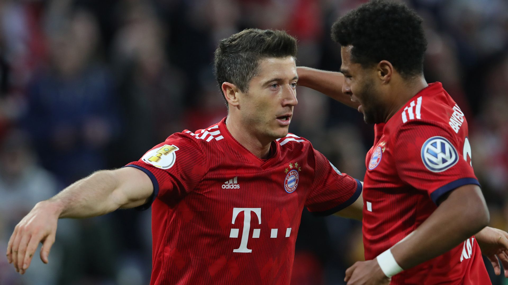 Gnabry Lewandowski Bayern 03042019