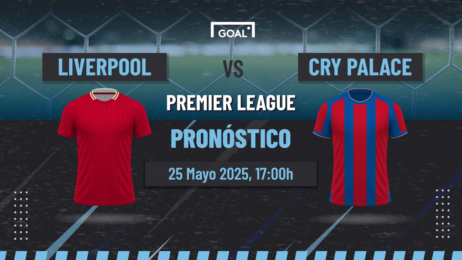 Liverpool vs Crystal Palace Pronóstico y Apuestas Premier League | 25/05/25